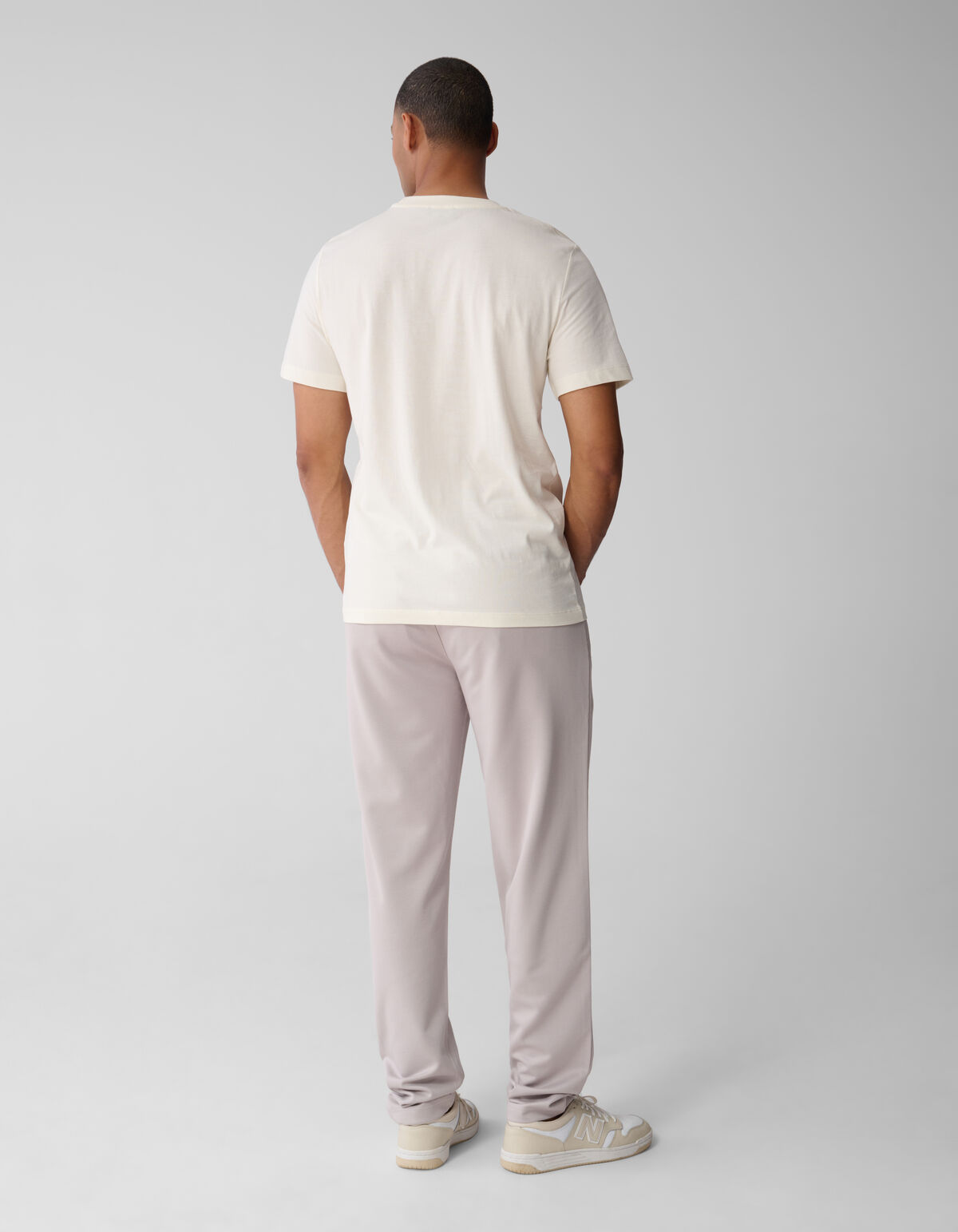 Spitz zulaufende Hose hellgrau SHOEBY MEN