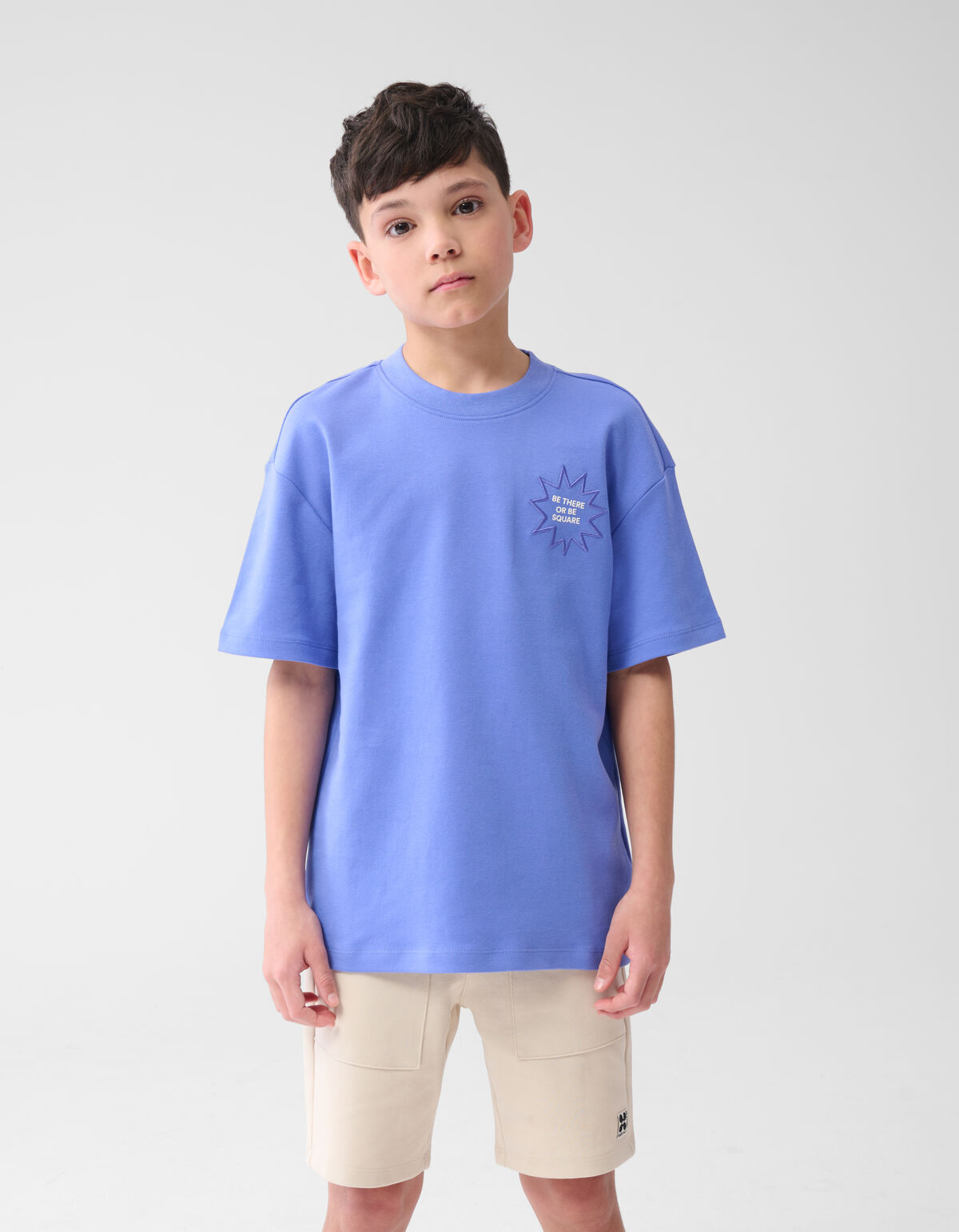 Artwork T-shirt Hellviolett SHOEBY BOYS