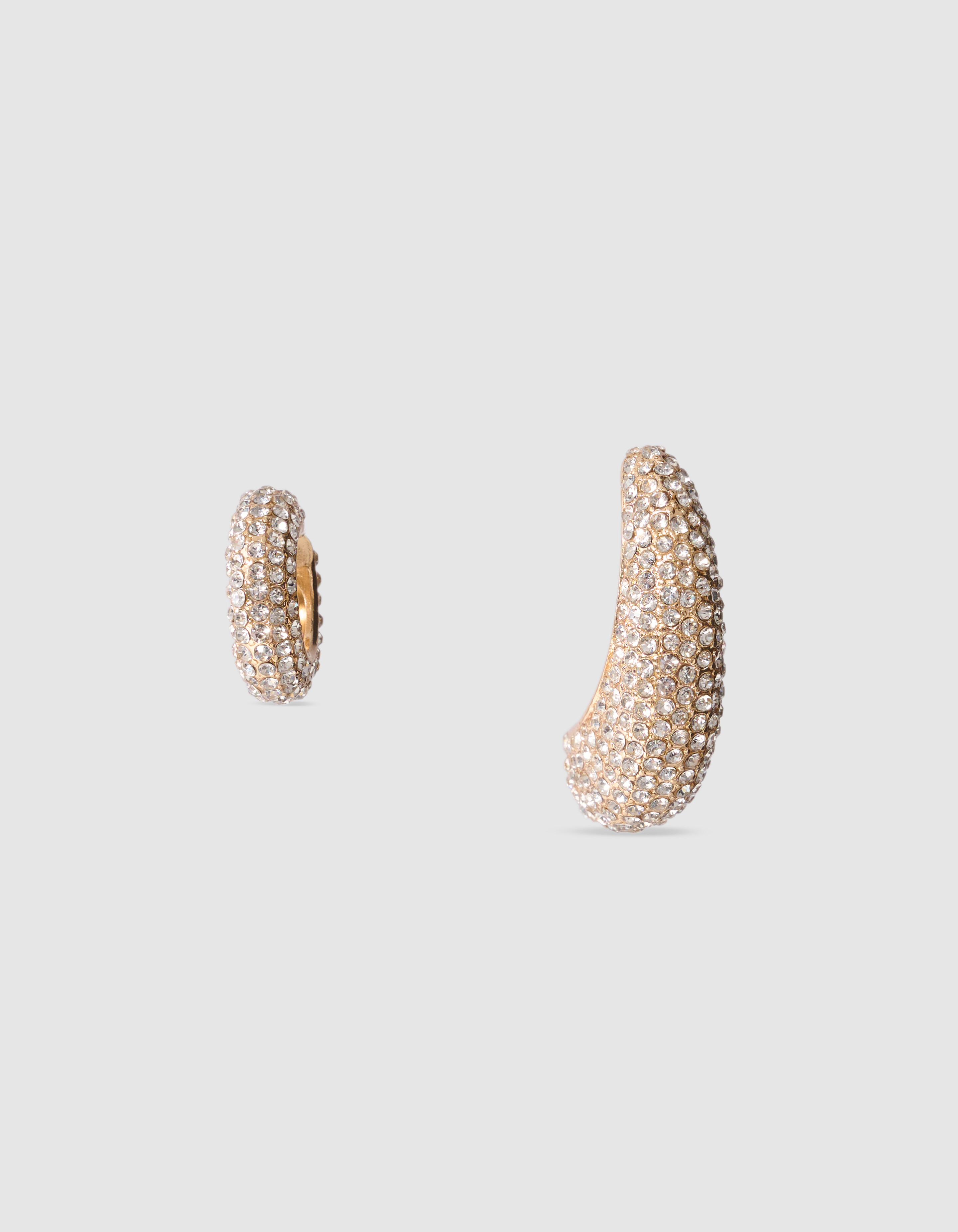 Pointy Strass Ohrring Set Gold SHOEBY ACCESSOIRES