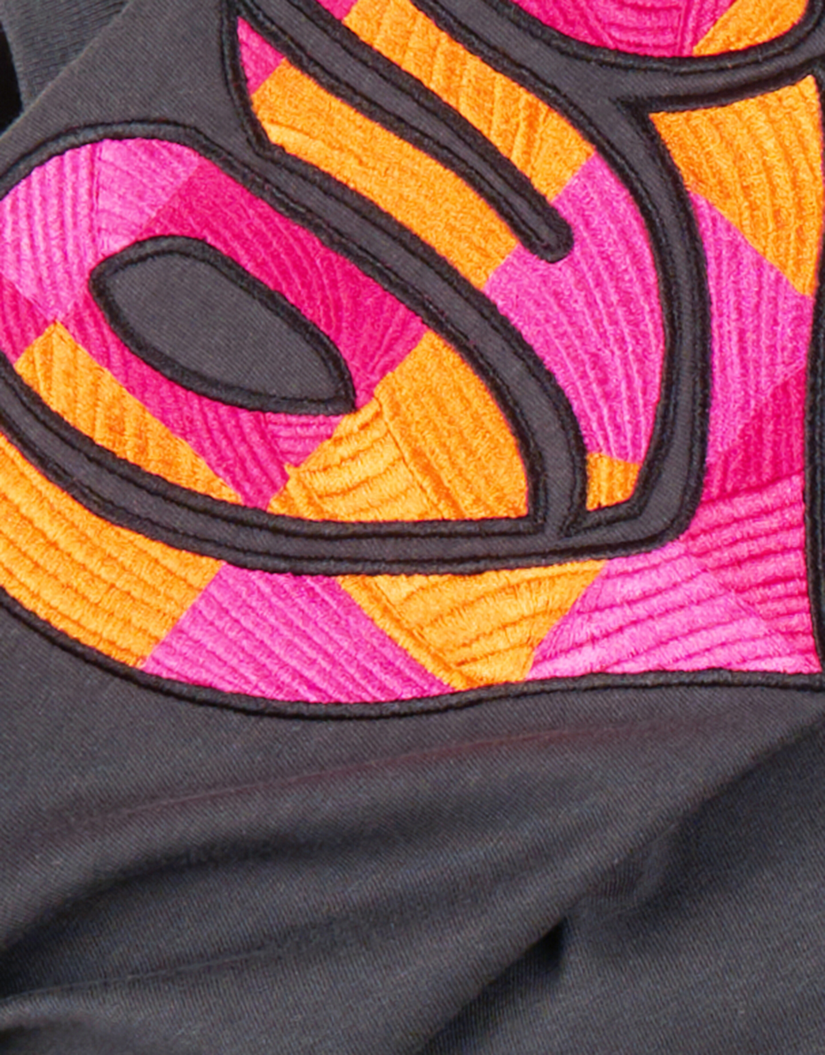 Stickerei-T-Shirt Dunkelgrau SHOEBY GIRLS