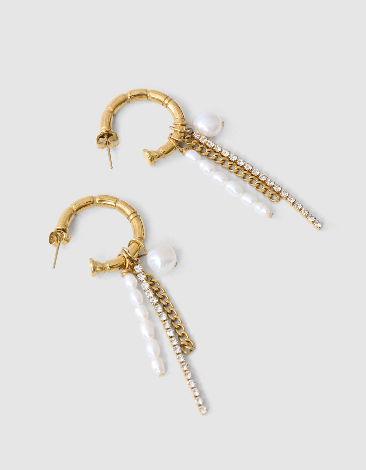 Reif-Ohrringe Gold SHOEBY ACCESSOIRES