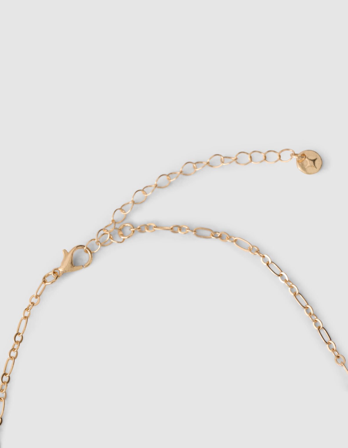 Blumen-Strass-Kette Gold SHOEBY ACCESSOIRES