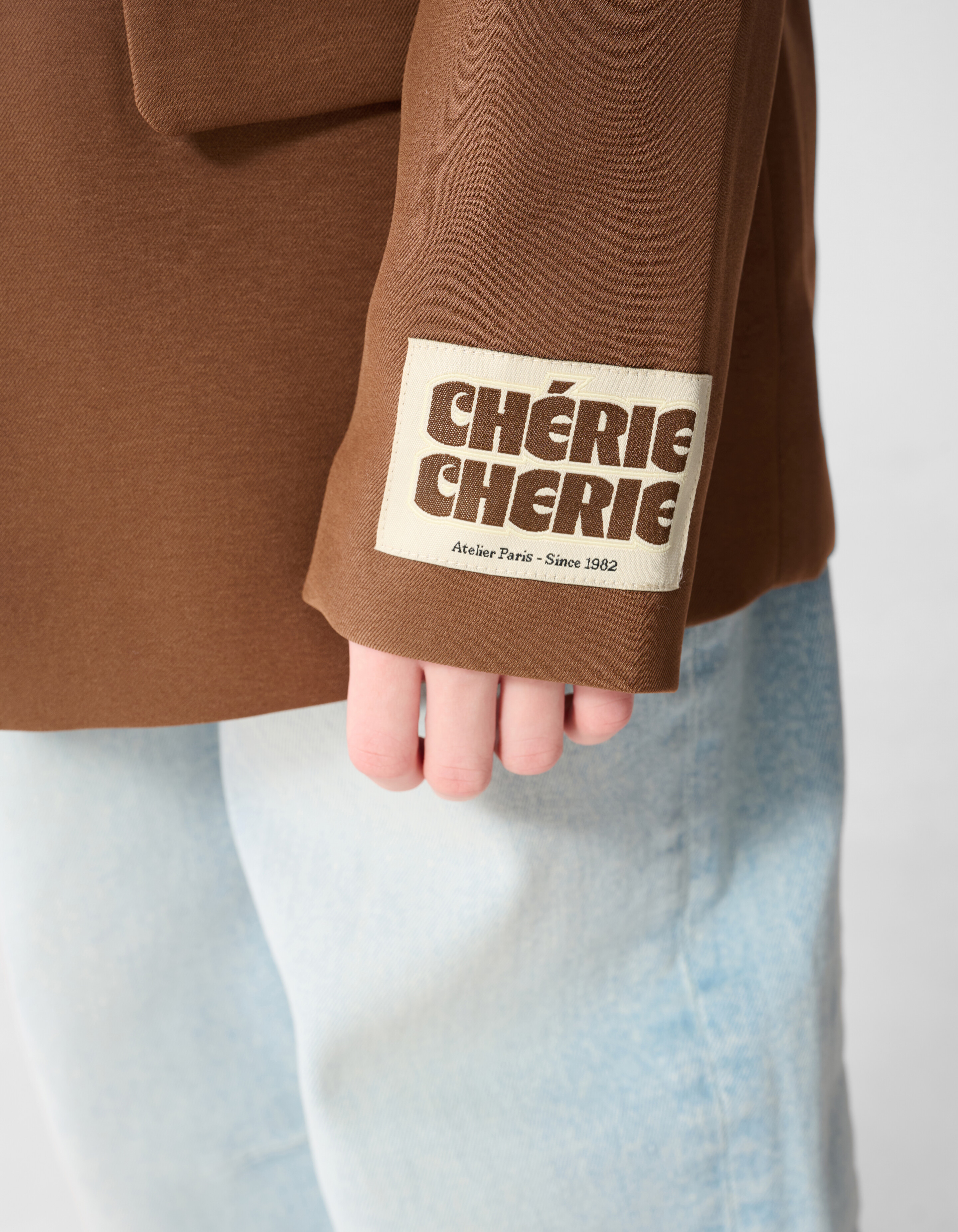 Offener R&uuml;cken Blazer Braun SHOEBY GIRLS