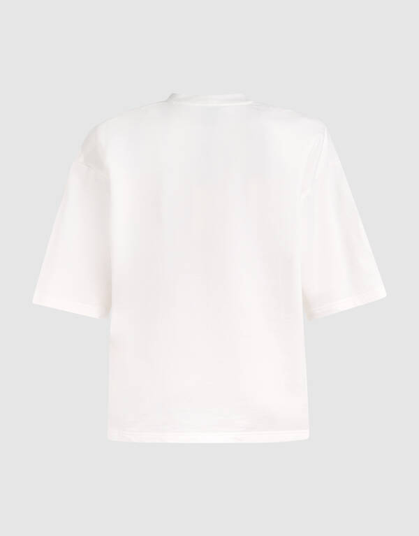 Übergroßes Logo-T-Shirt Weiß SHOEBY WOMEN