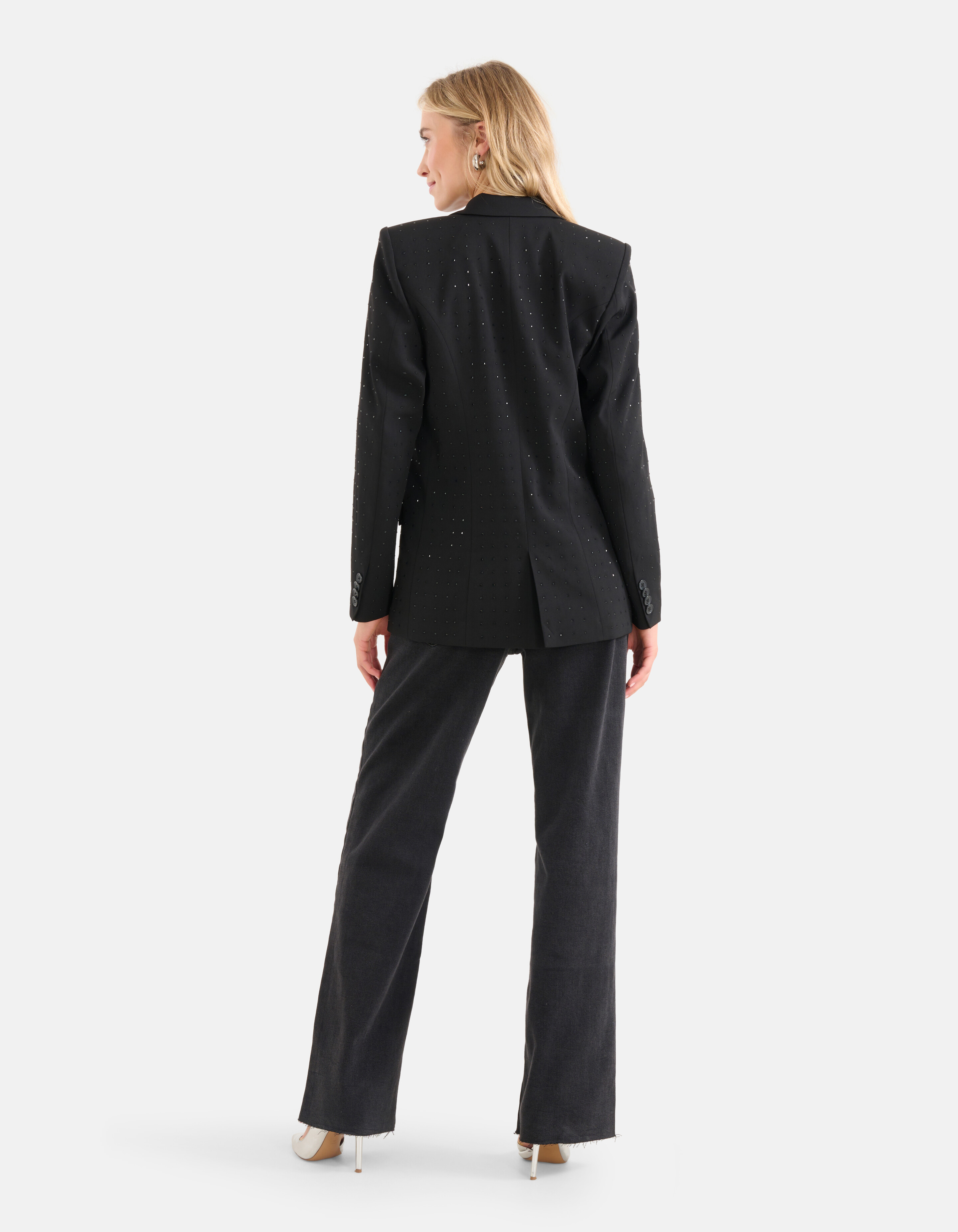 Strassbesetzter Blazer Schwarz von Nicolette SHOEBY WOMEN