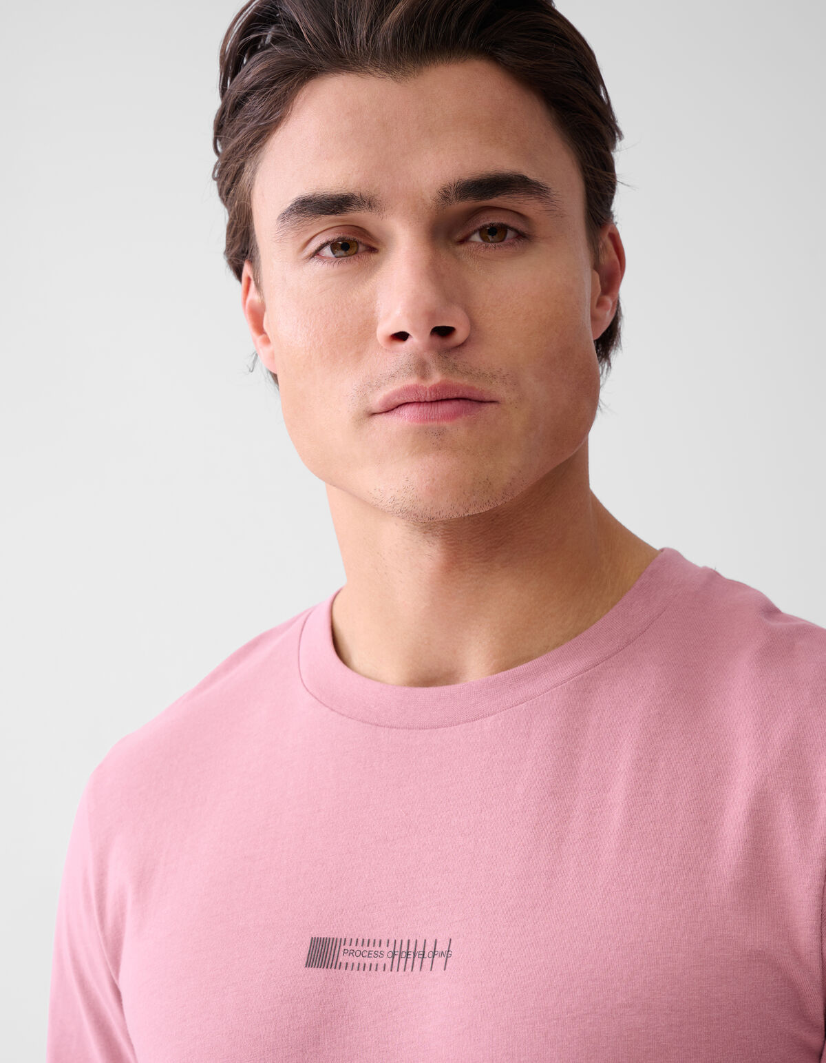 Prozess-T-Shirt Rosa SHOEBY MEN