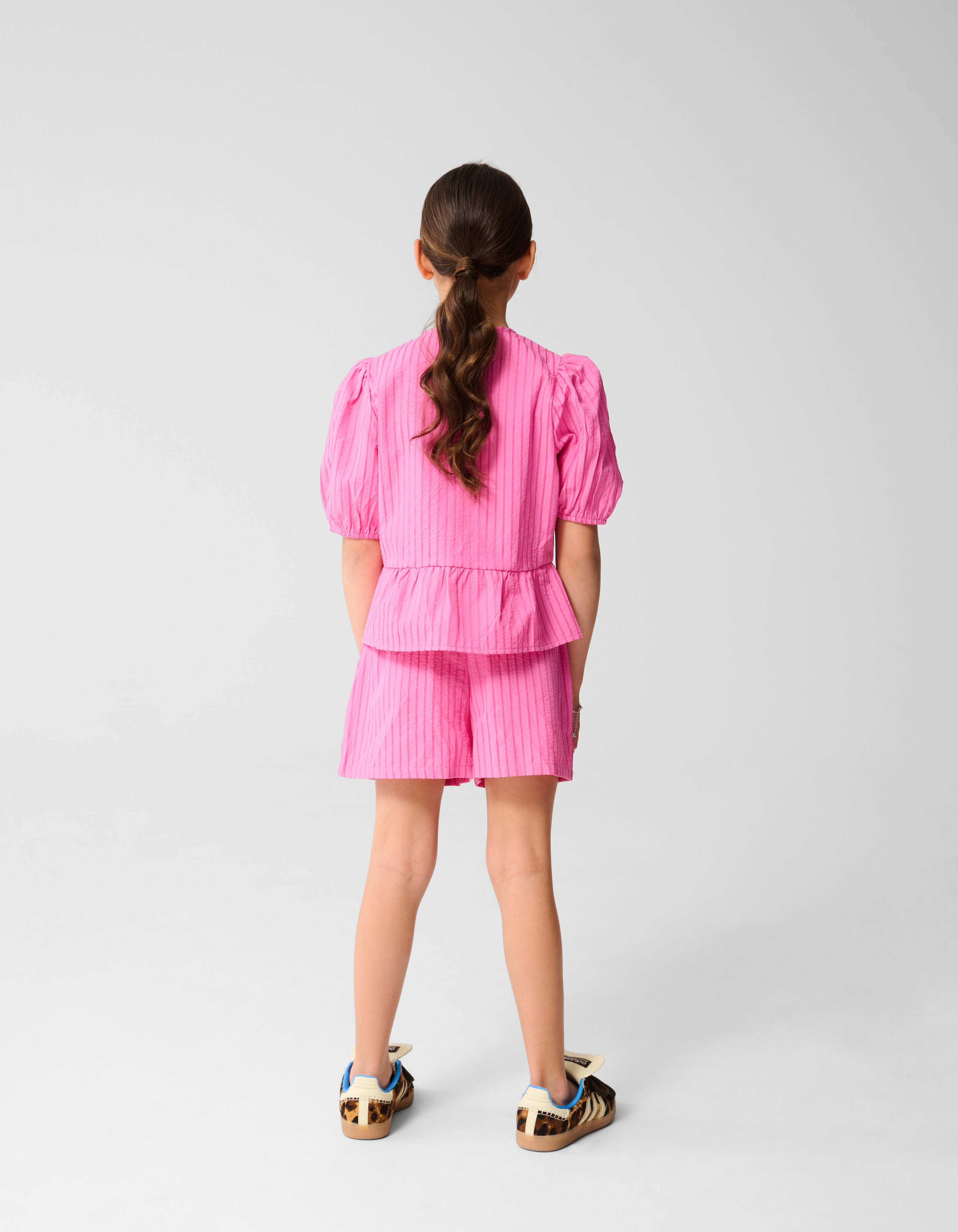 Gestreiftes Schleifentop Rosa SHOEBY GIRLS