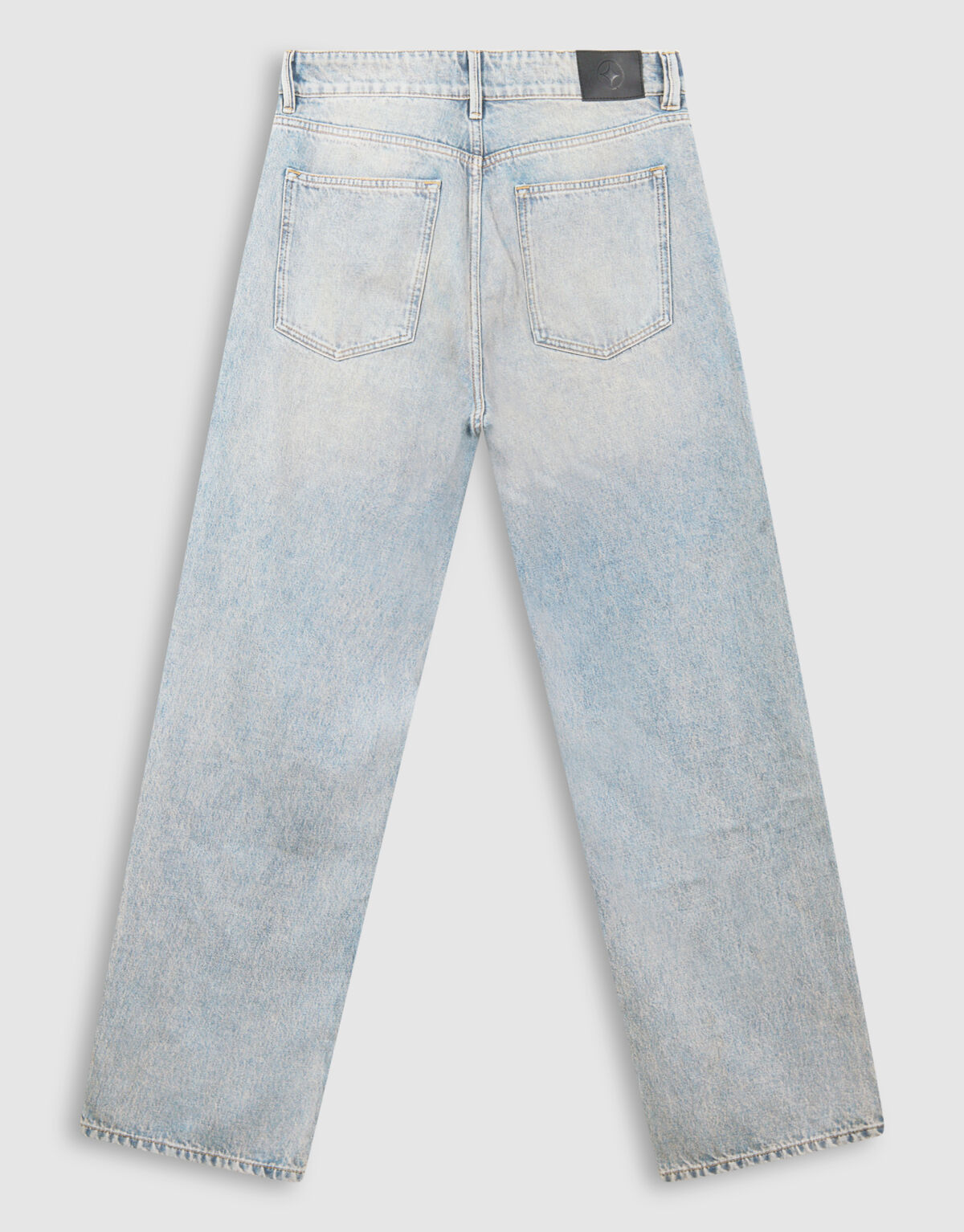 Baggy Fit Jeans Waschblau/Grau L32 SHOEBY MEN