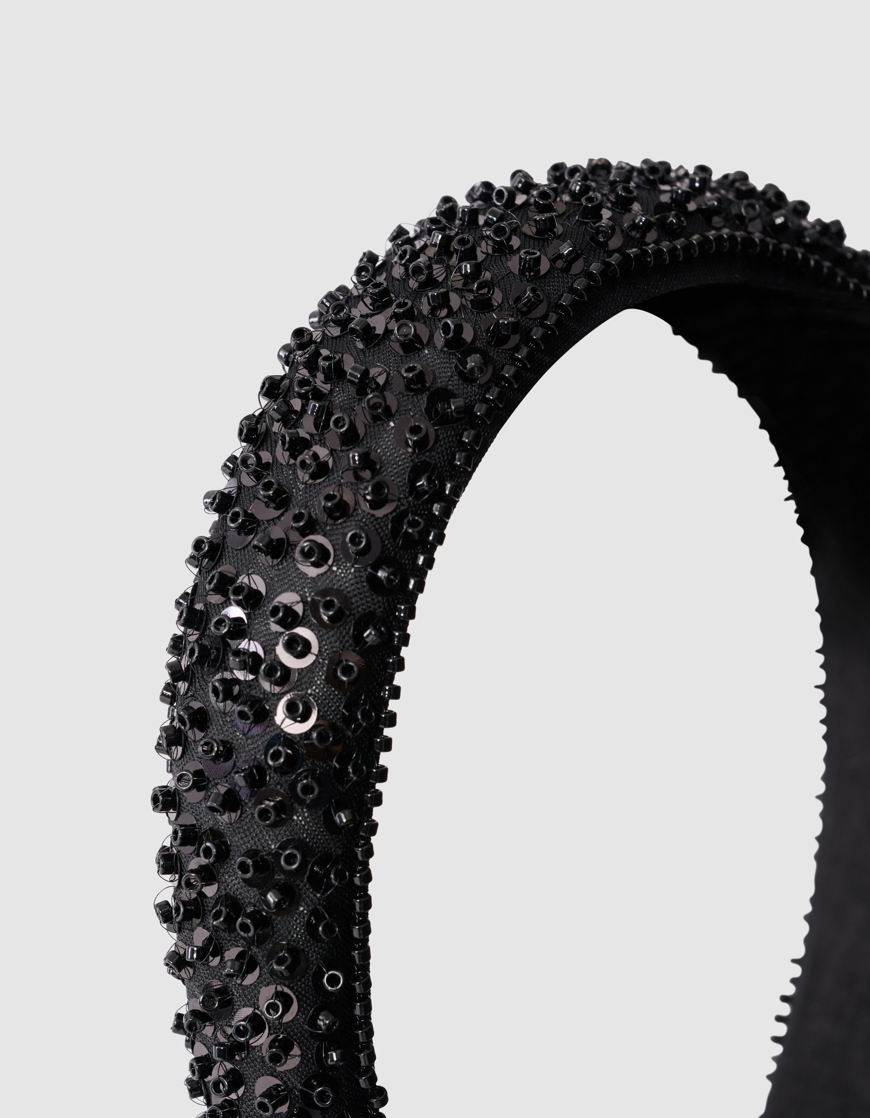 Perlen-Haarband Schwarz SHOEBY ACCESSOIRES