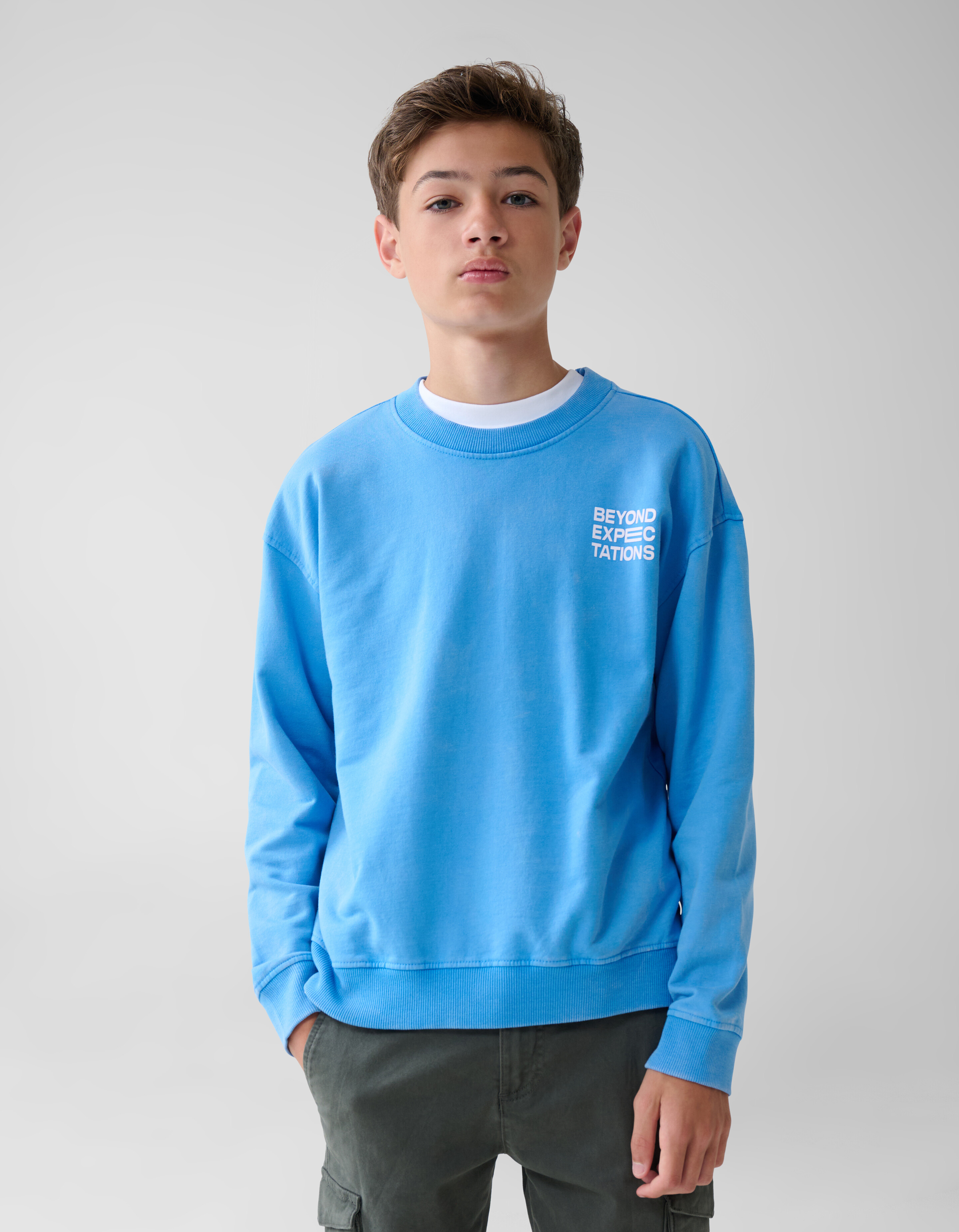 Artwork Pullover Blau SHOEBY BOYS