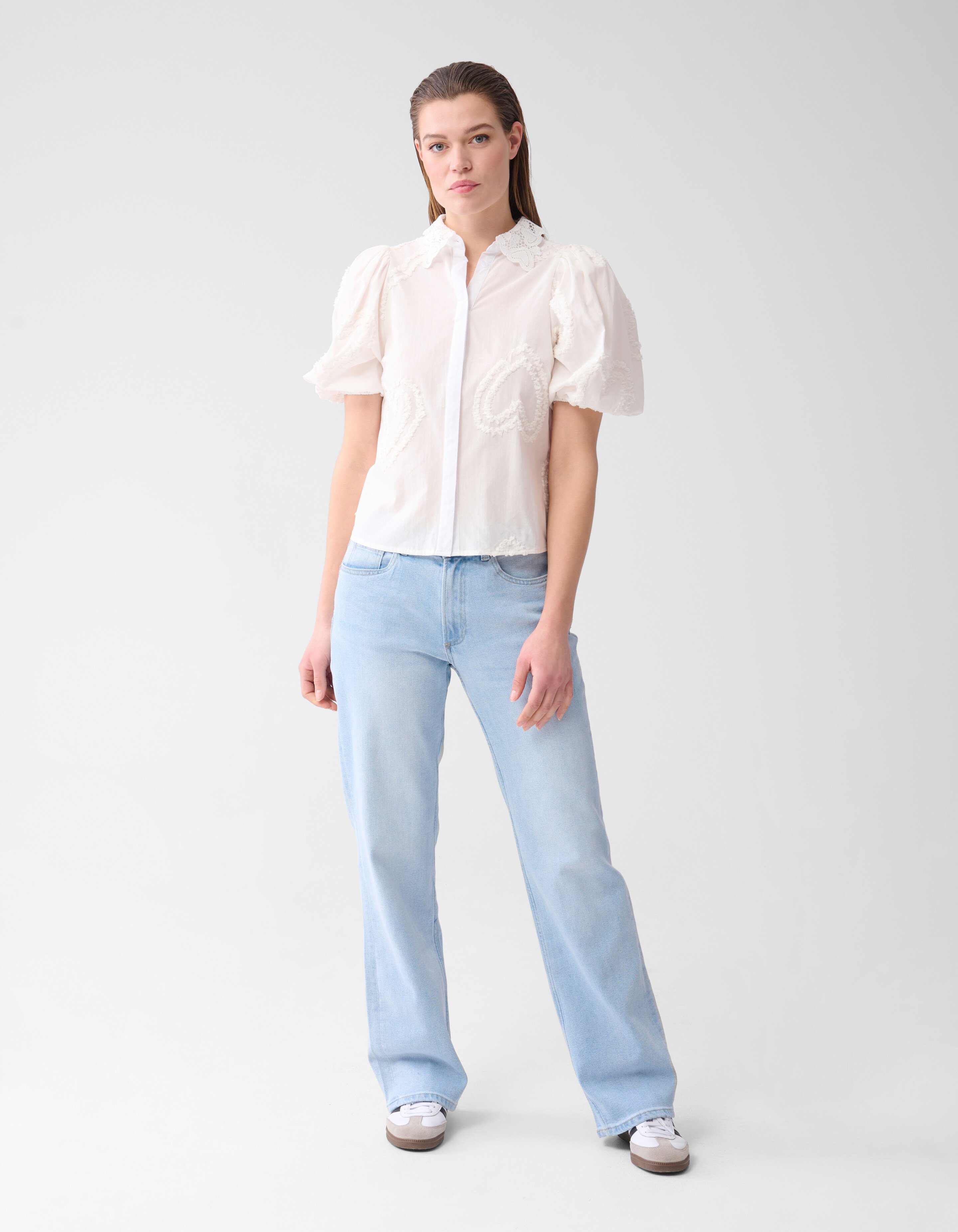 Straight Fit Jeans Gebleicht SHOEBY WOMEN