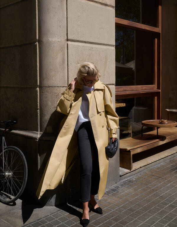 Übergroßer Trenchcoat Zand von Lonneke SHOEBY WOMEN