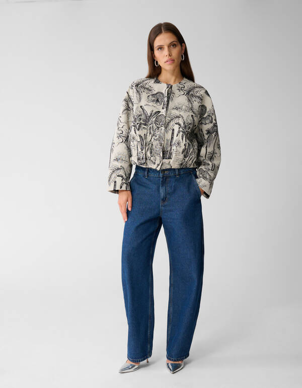 Jacquardjacke Schwarz/Weiß von Mieke SHOEBY WOMEN