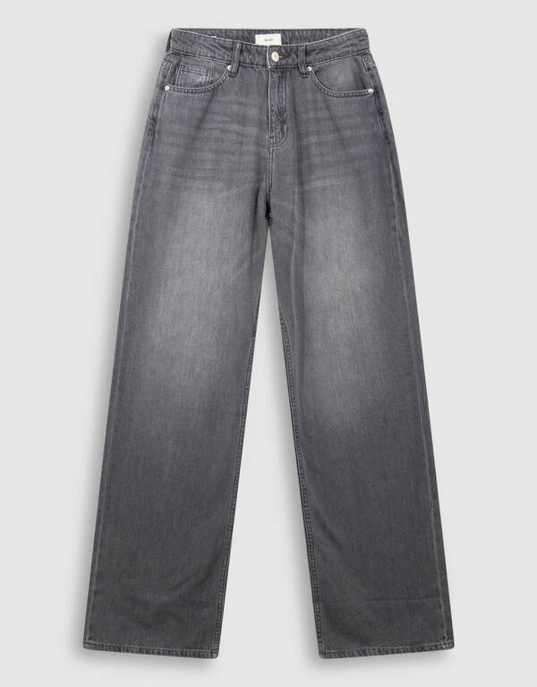 Weit geschnittene Jeans Grau SHOEBY WOMEN