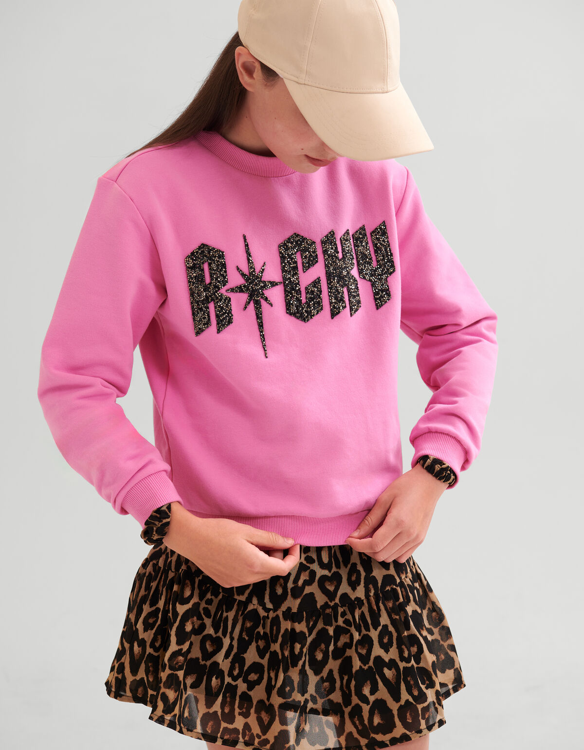 Artwork Pullover Rosa SHOEBY GIRLS
