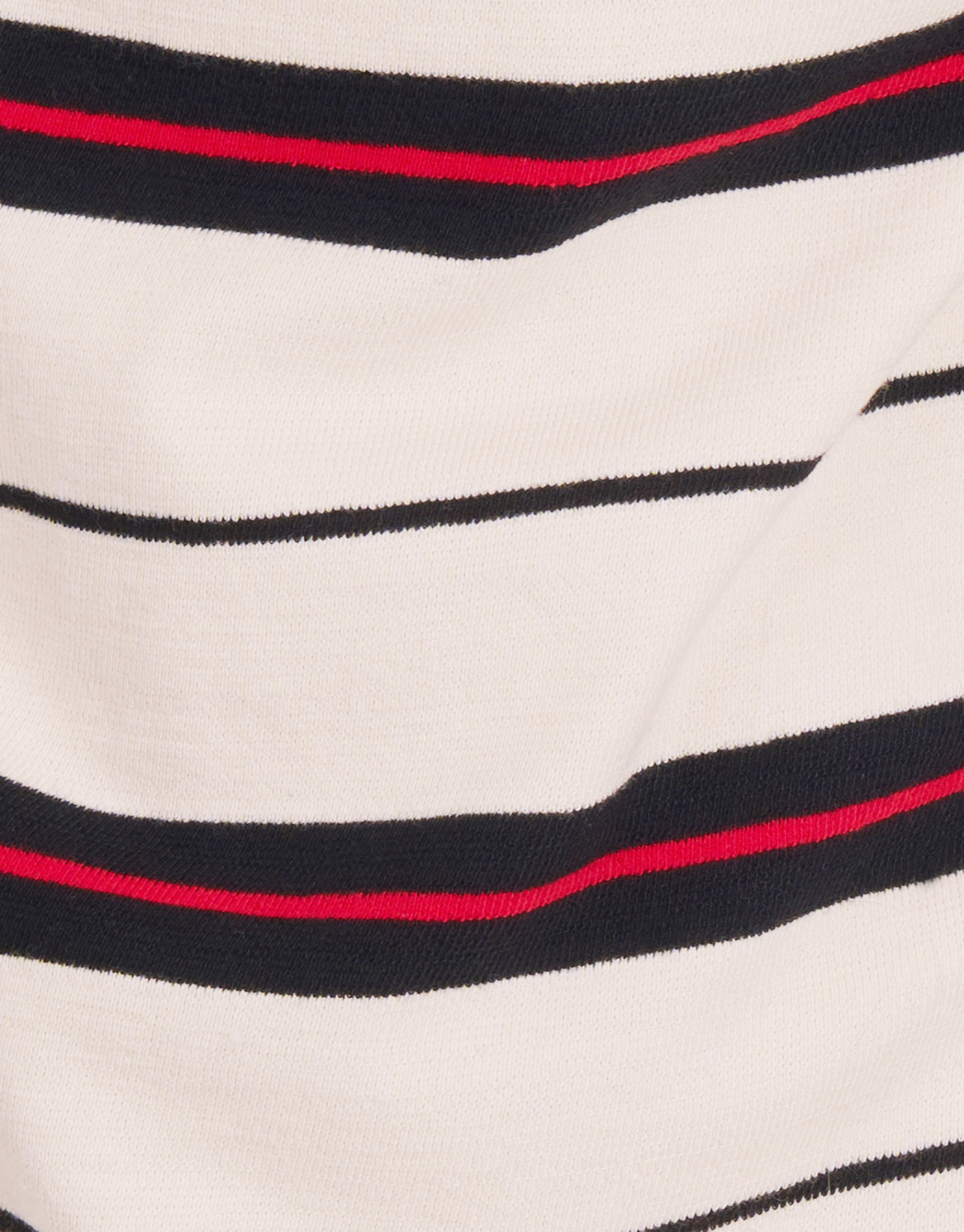 Gestreept T-shirt Gebroken Wit SHOEBY BOYS