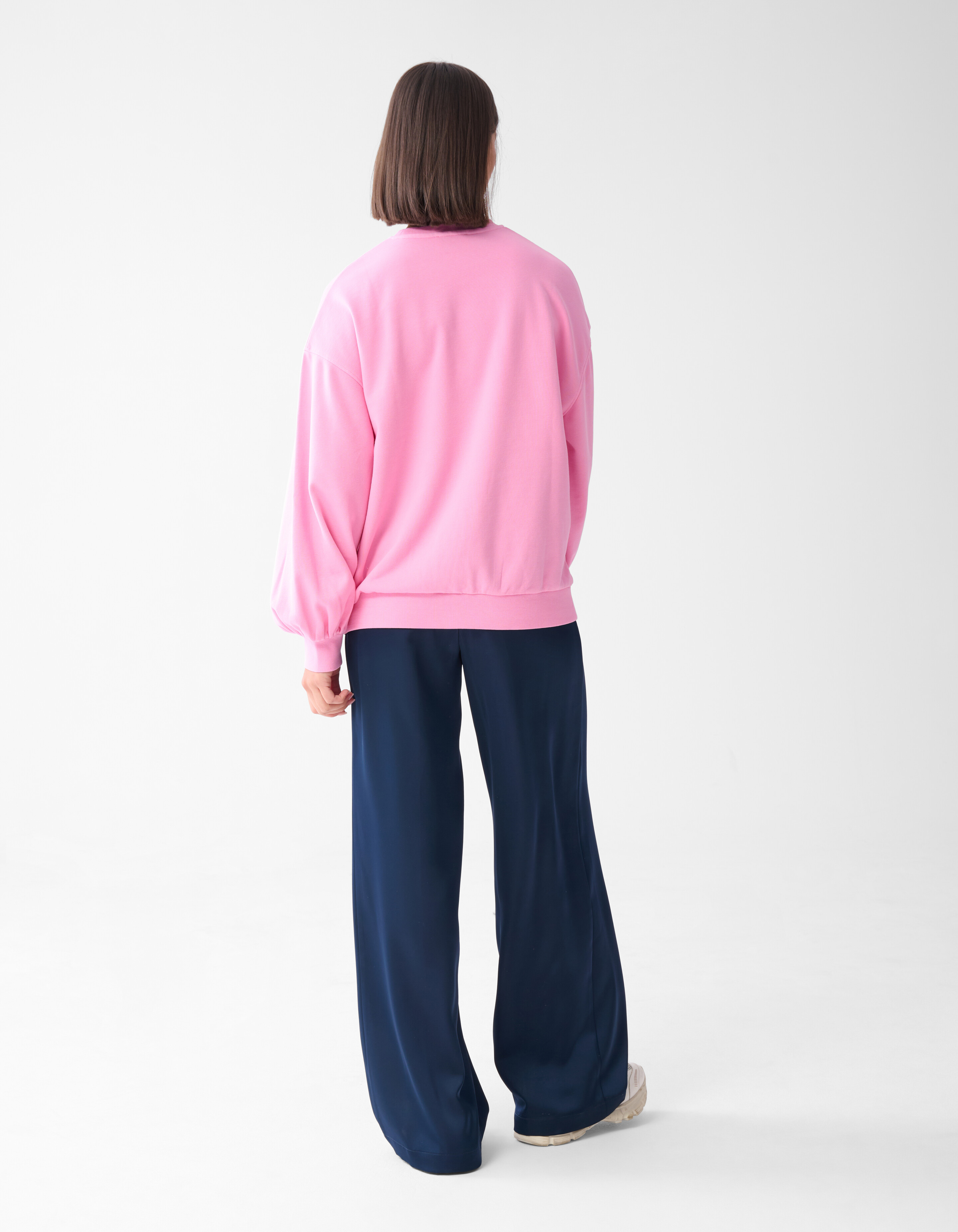 Washed Artwork Pullover Roze SHOEBY WOMEN