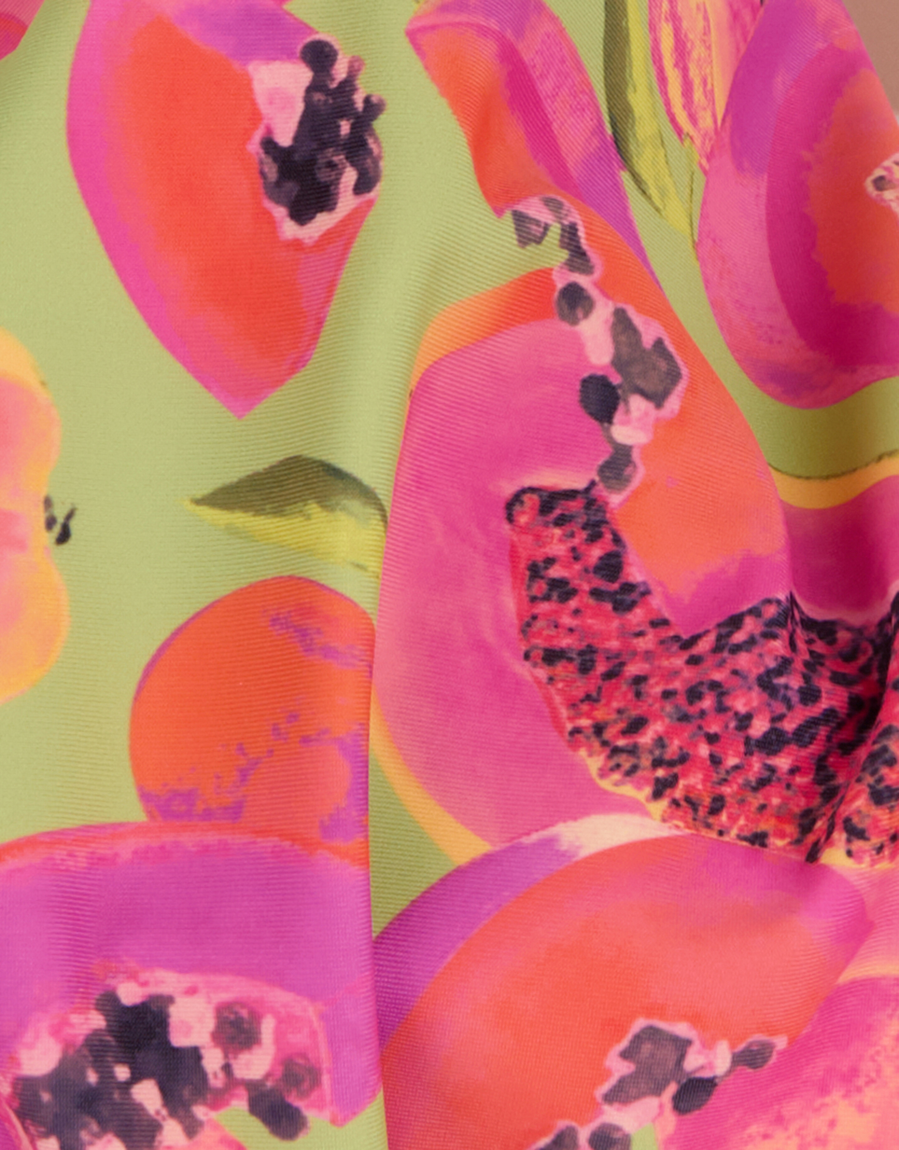 Fruit Print Badeanzug Grün SHOEBY GIRLS