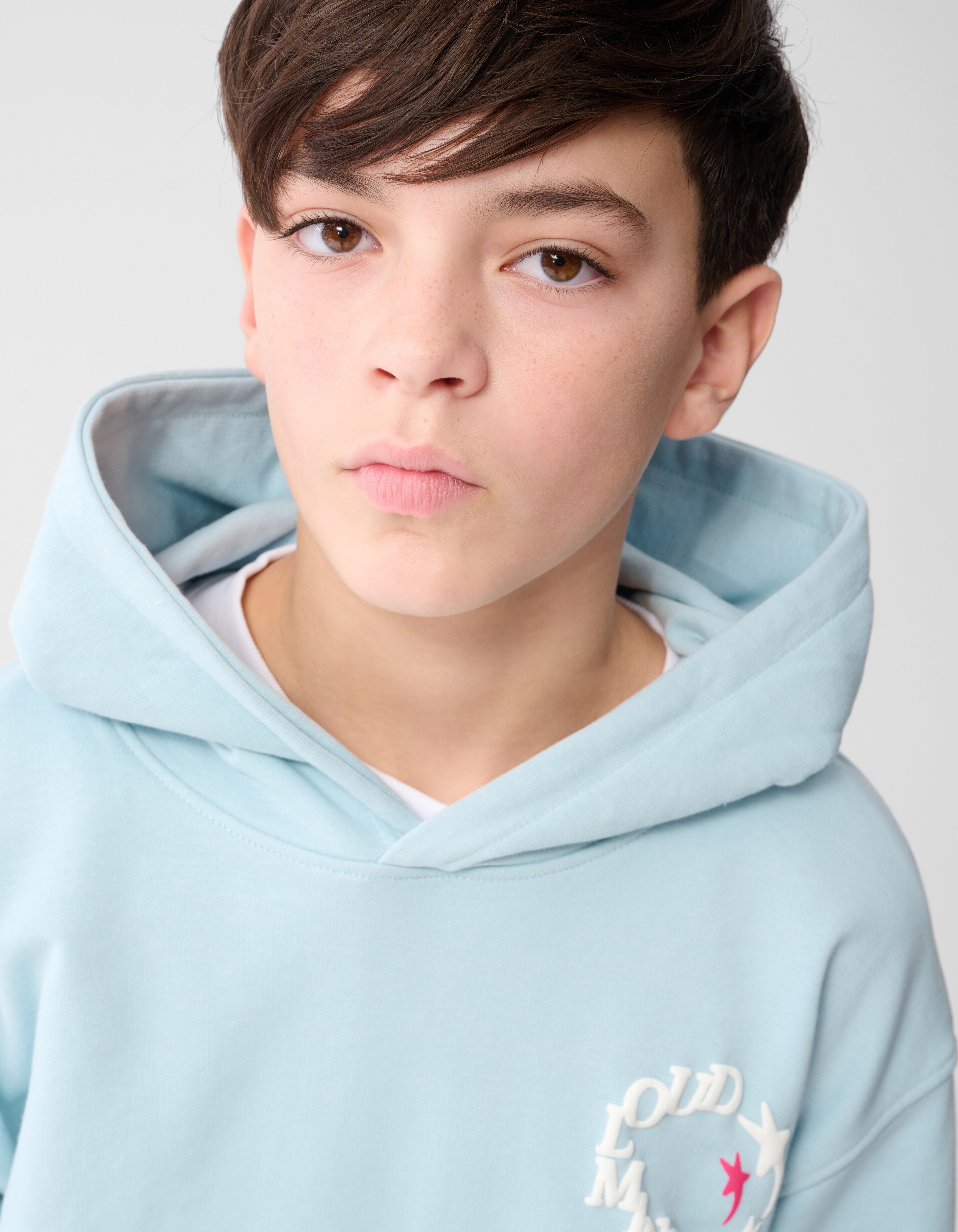 Cloud Artwork Hoodie Hellblau SHOEBY BOYS