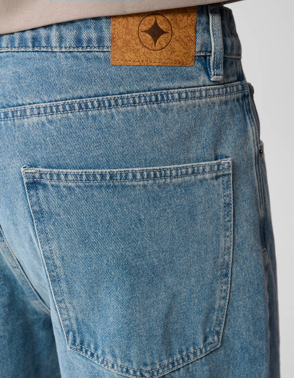 Baggy Fit Jeans Mediumstone L34 SHOEBY MEN