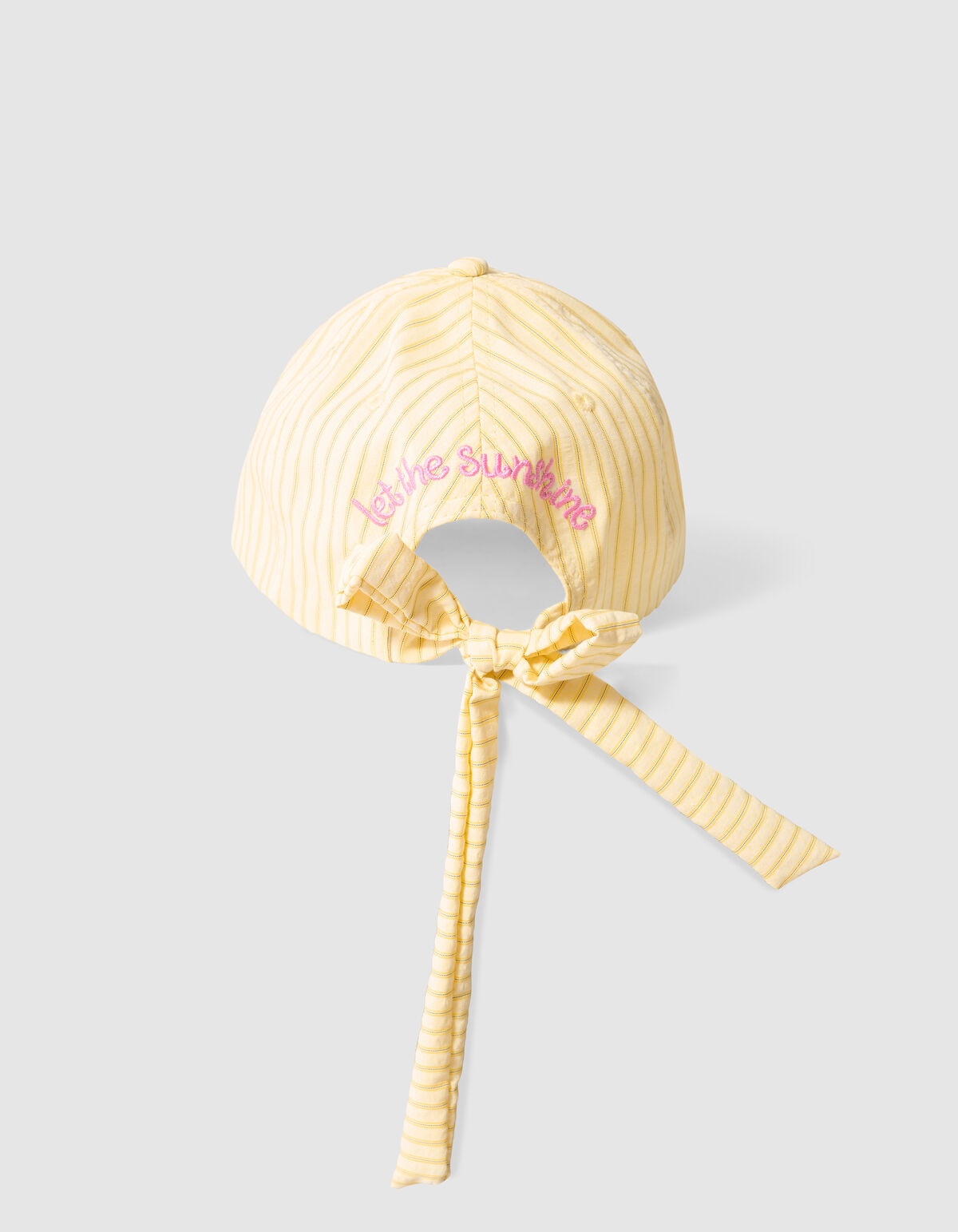 Nadelstreifen Schleifen-Haustier Gelb SHOEBY ACCESSOIRES
