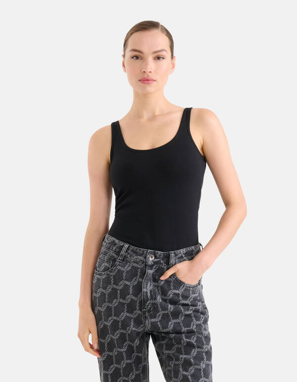 Basic Top Schwarz Eksept