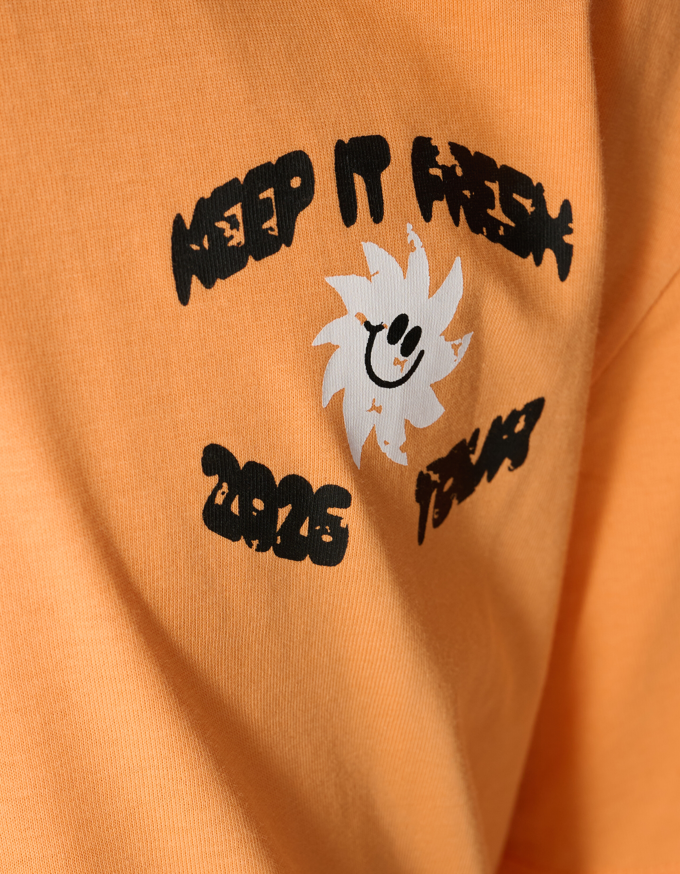 Fresh Tour Artwork T-Shirt Orange SHOEBY BOYS