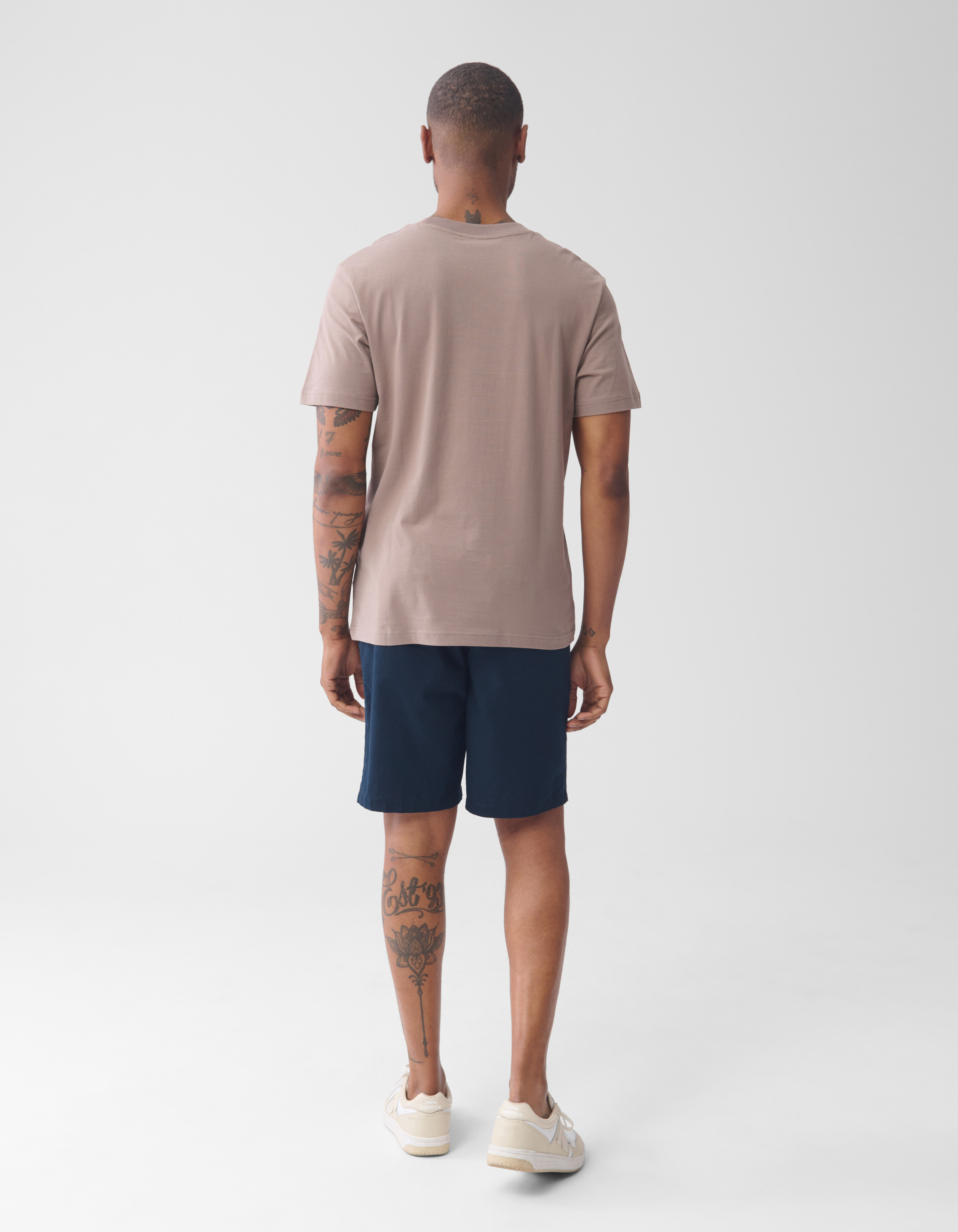 Linen Short Dark Blue SHOEBY MEN