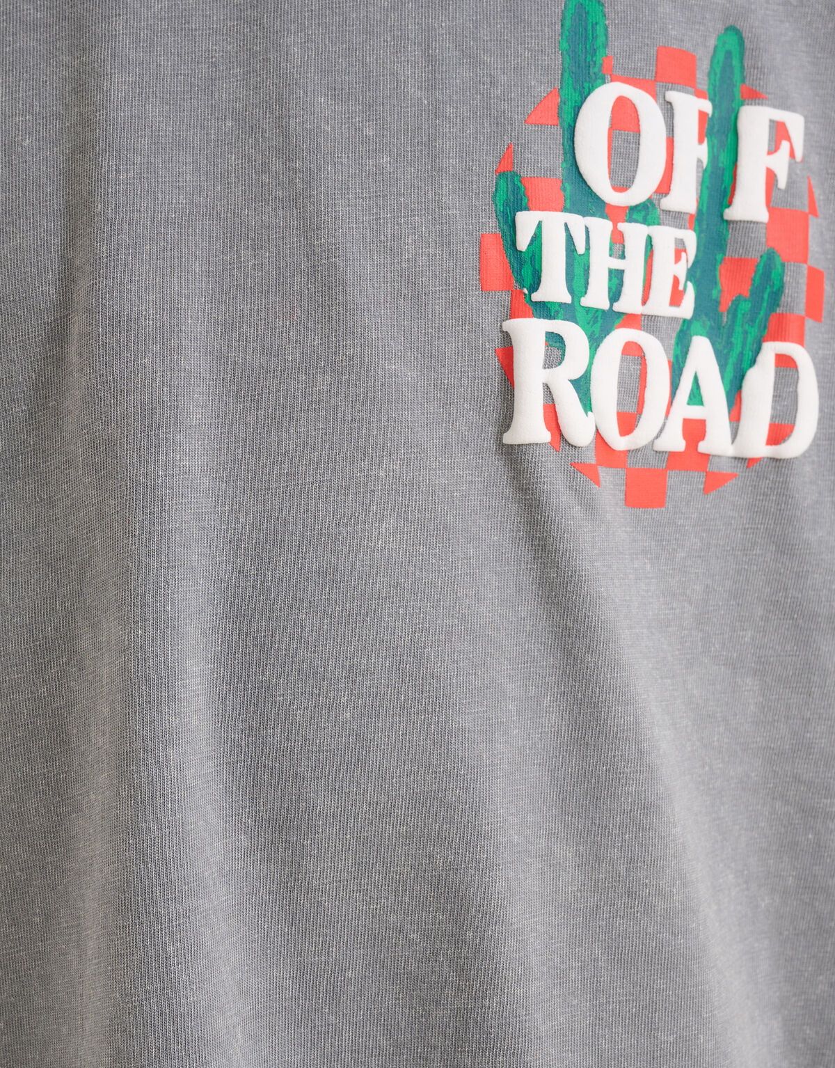 Artwork T-shirt Lichtgrijs SHOEBY BOYS