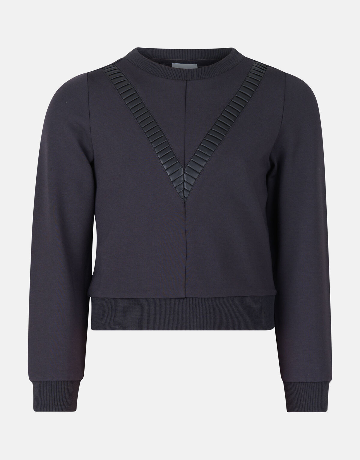 Detaillierter Pullover Grau SHOEBY GIRLS