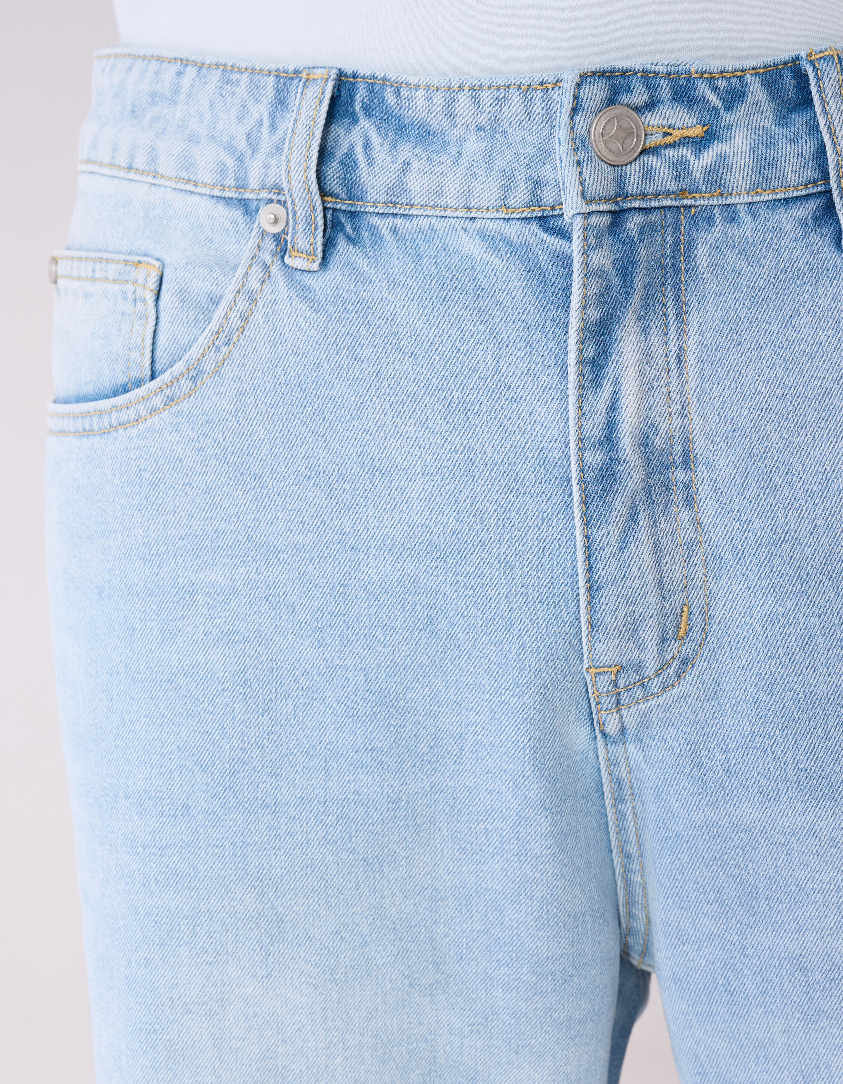 Baggy Fit Jeans Gebleicht L32 SHOEBY MEN