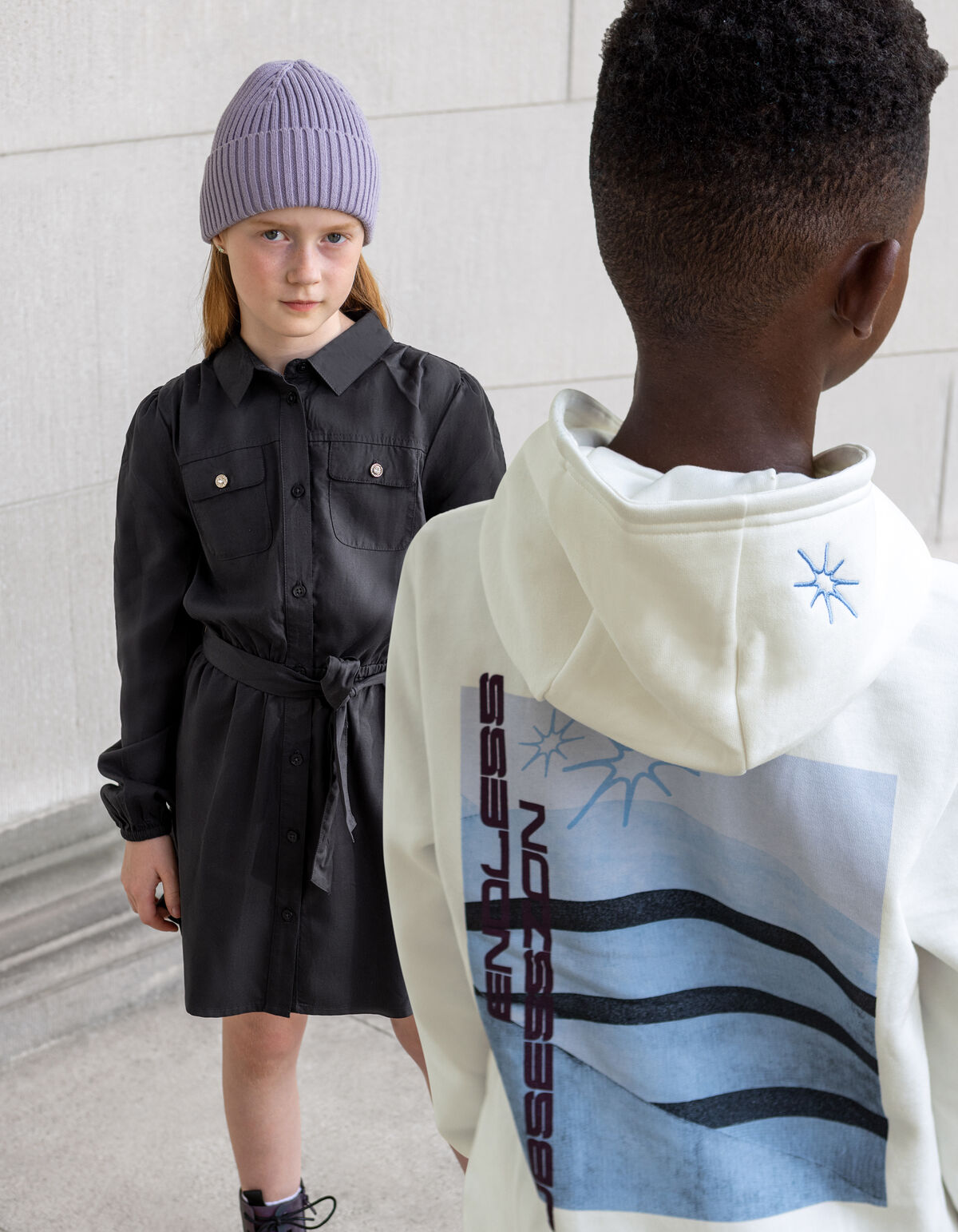 Cargo-Kleid Dunkelgrau SHOEBY GIRLS