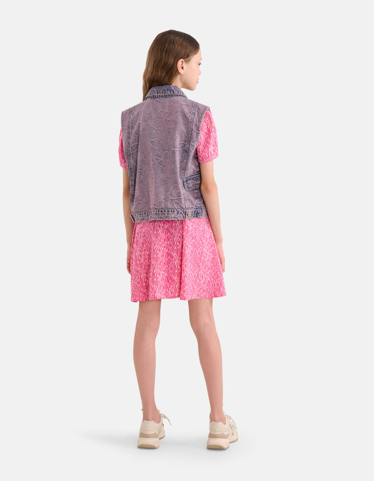 Herz Gilet Lila SHOEBY GIRLS