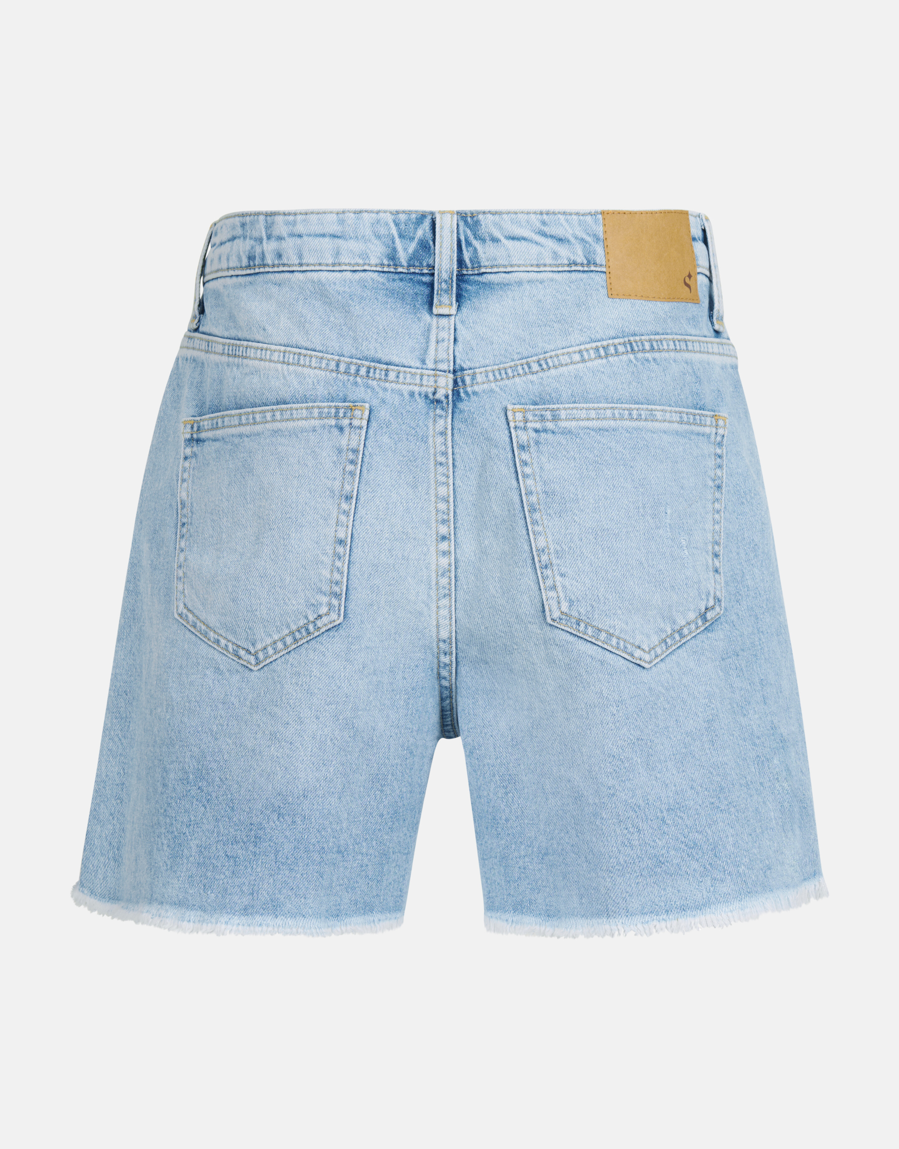 Tapered Fit Denim Short gebleicht SHOEBY WOMEN