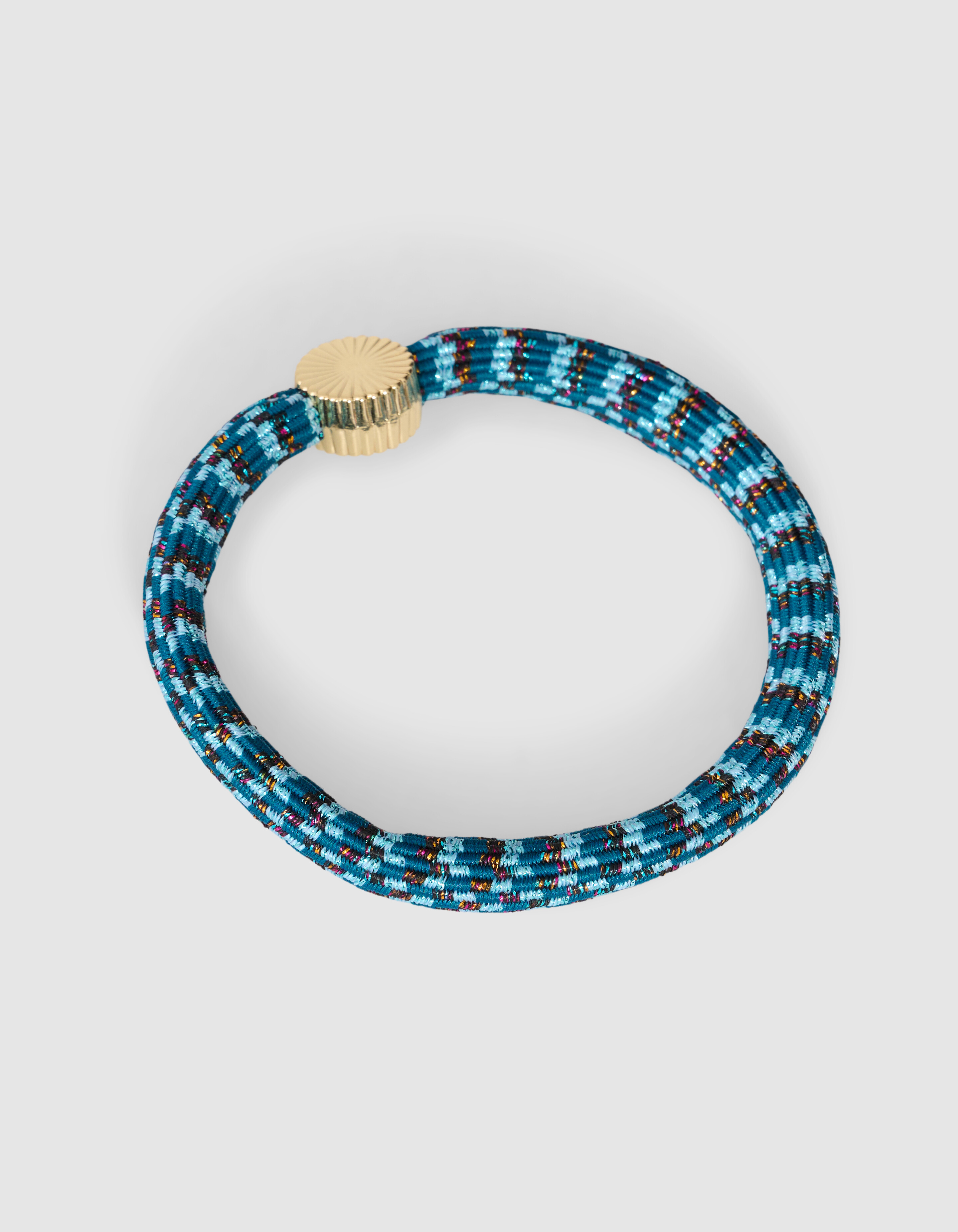 Charm Lurex Haargummi Dunkelblau SHOEBY ACCESSOIRES