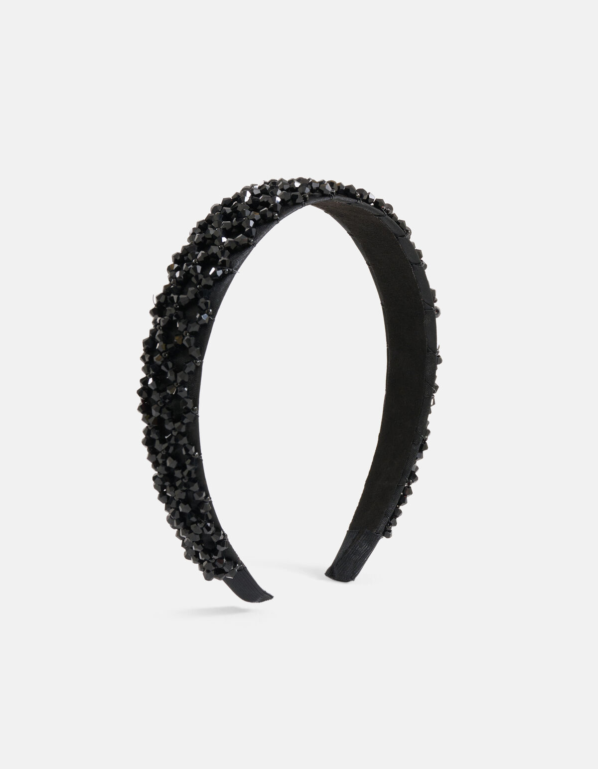 Perlen-Haarband Schwarz SHOEBY ACCESSOIRES