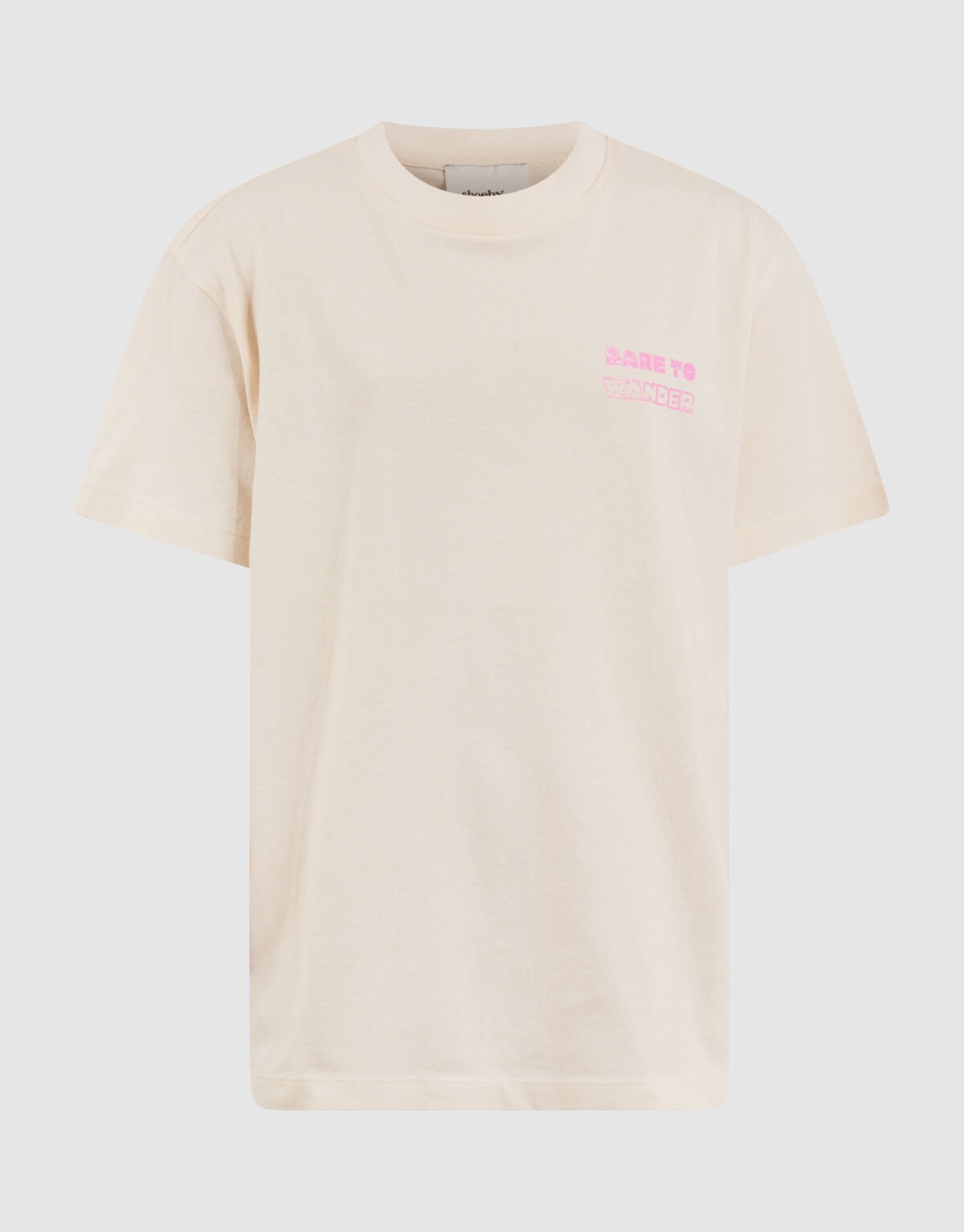 Dare To Wander Artwork T-Shirt Gebrochen Wei&szlig; SHOEBY GIRLS