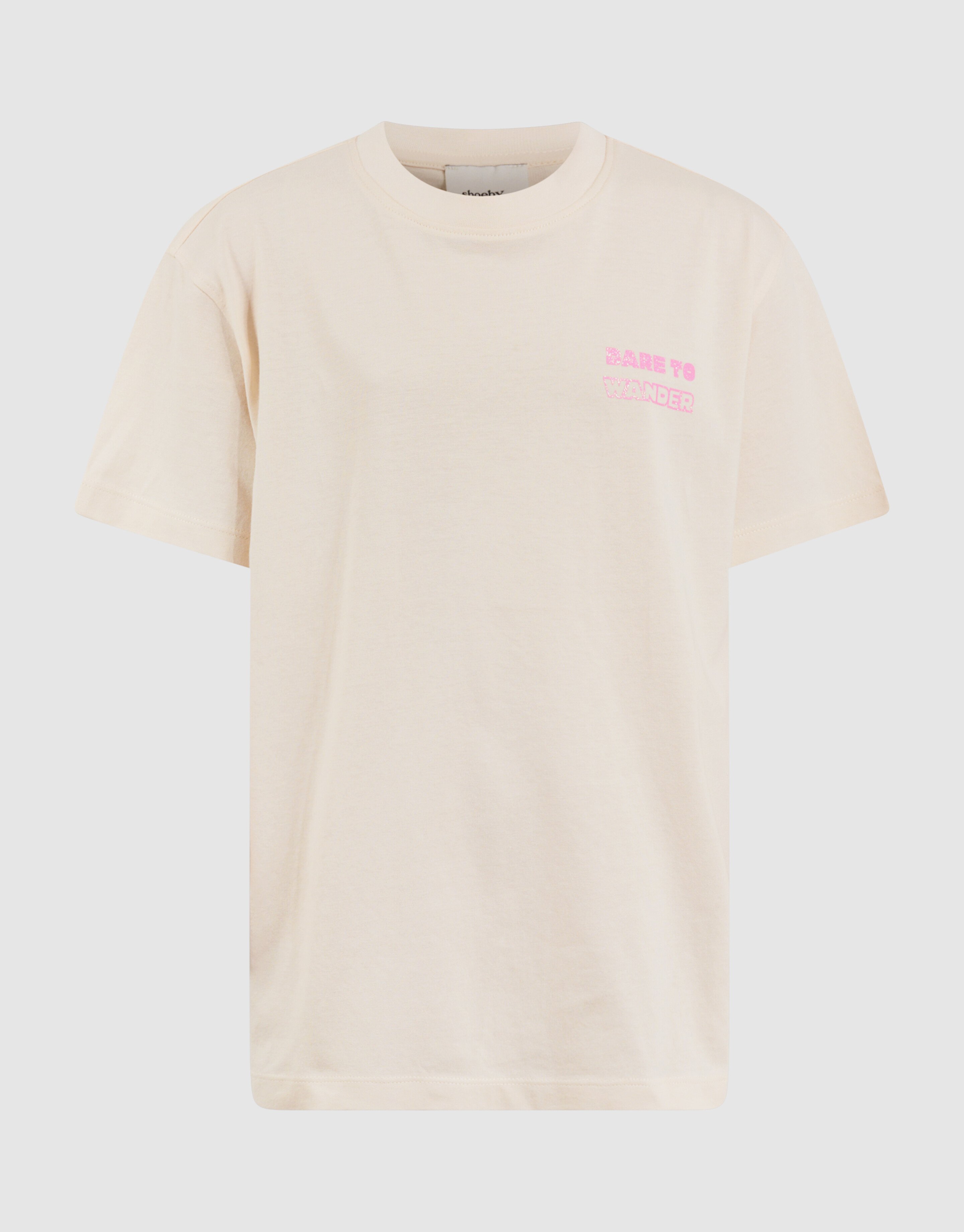 Dare To Wander Artwork T-Shirt Gebrochen Wei&szlig; SHOEBY GIRLS