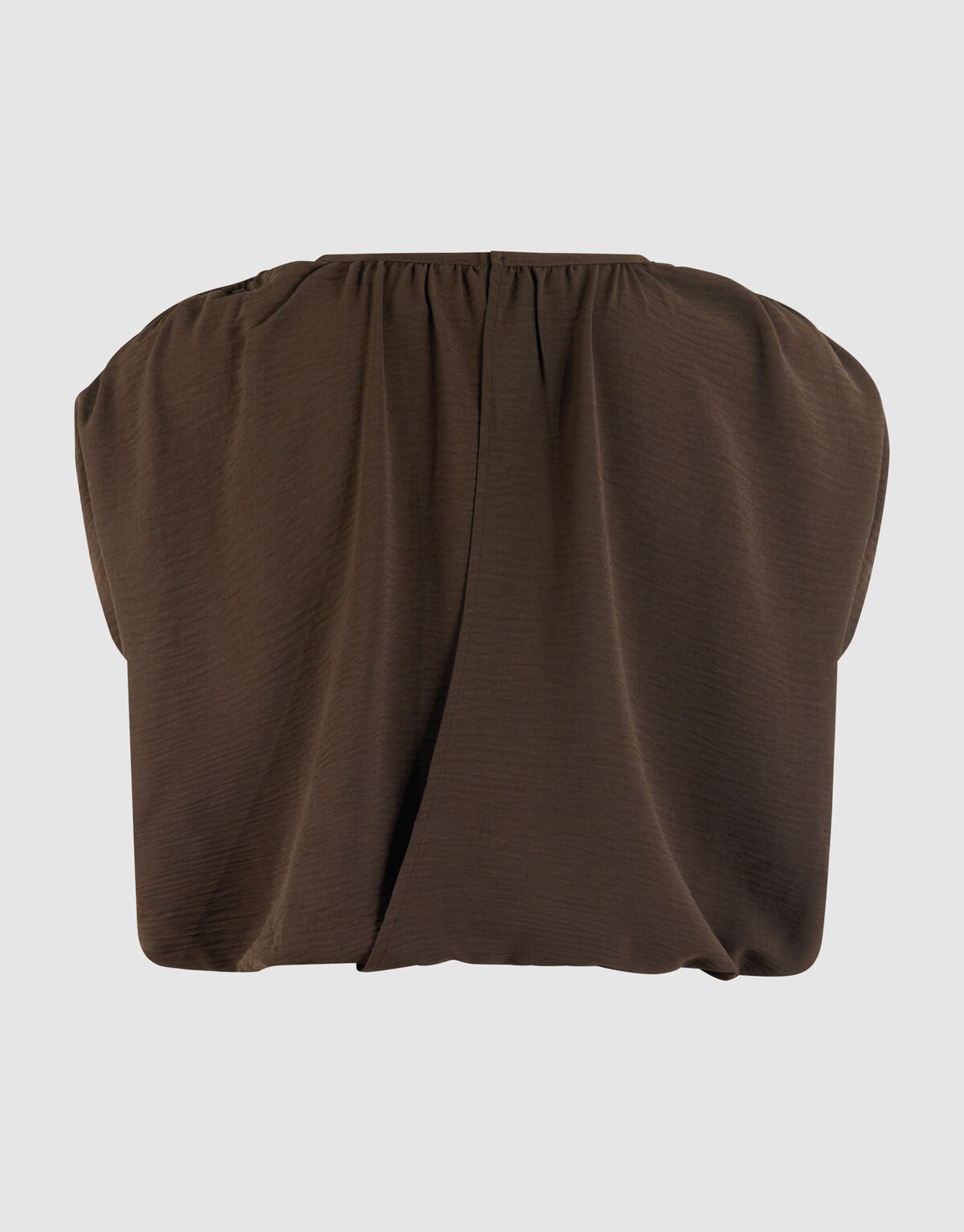 Twist Schouder Top Bruin SHOEBY WOMEN