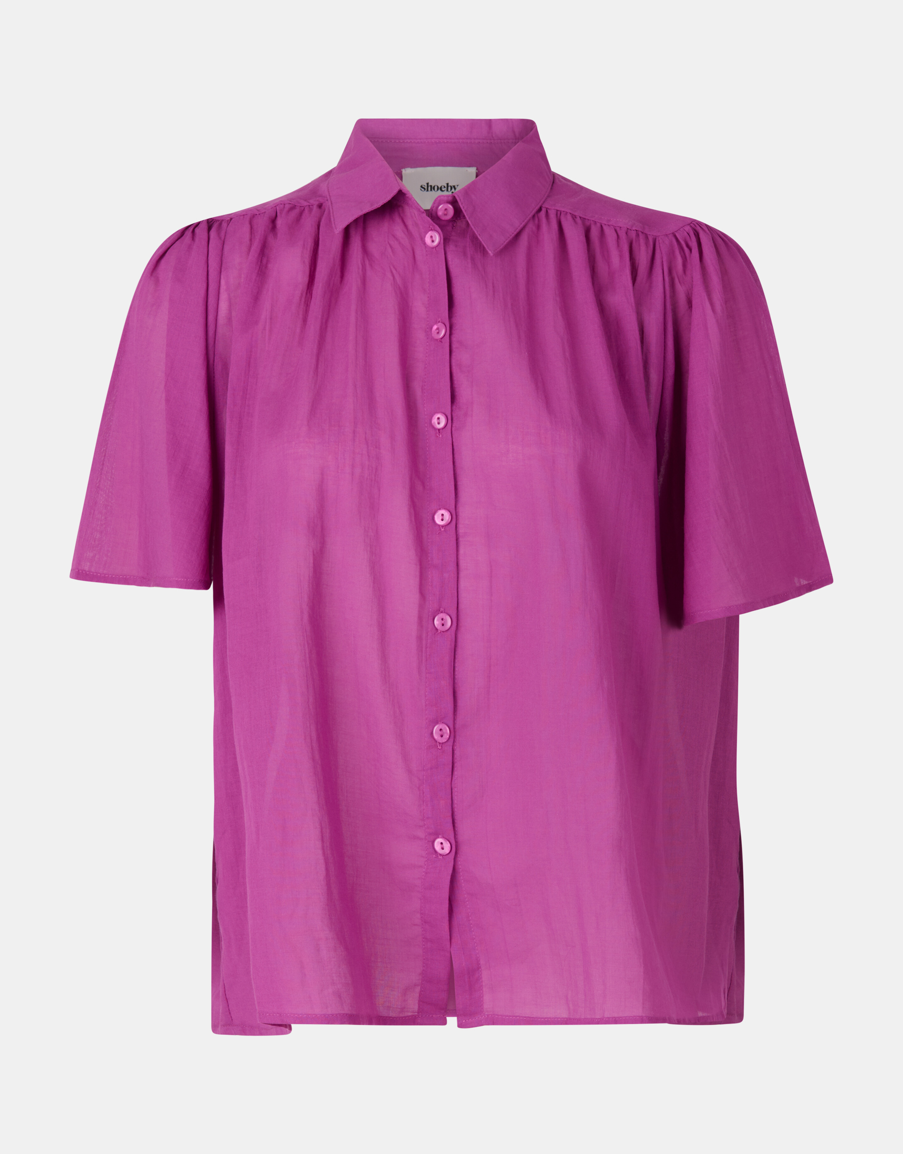 Kurzärmelige Bluse Violett SHOEBY WOMEN