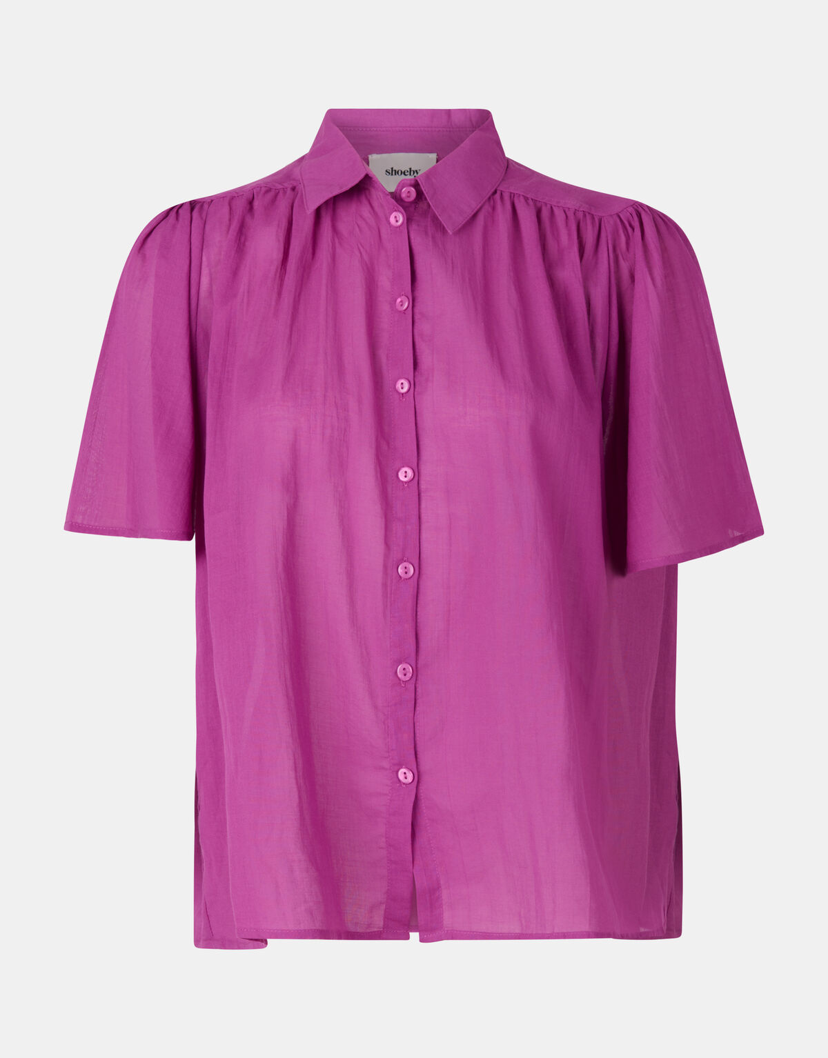 Kurzärmelige Bluse Violett SHOEBY WOMEN