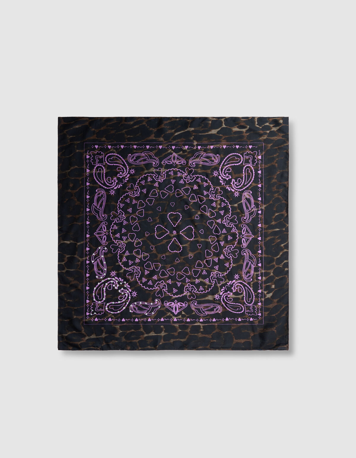 Strass Paisley Schal Dunkelbraun SHOEBY ACCESSOIRES