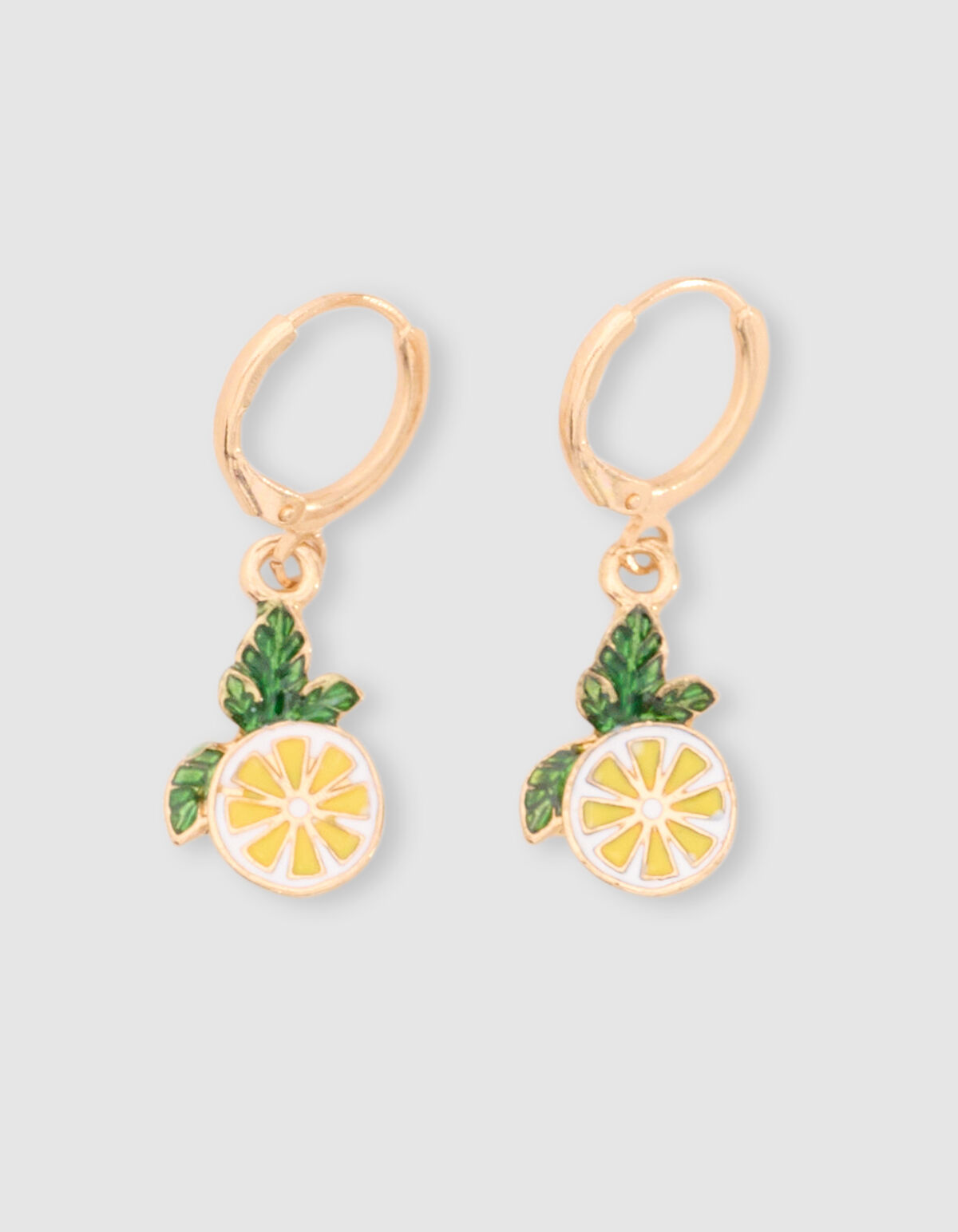 Lemon Ohrringe Gold SHOEBY ACCESSOIRES