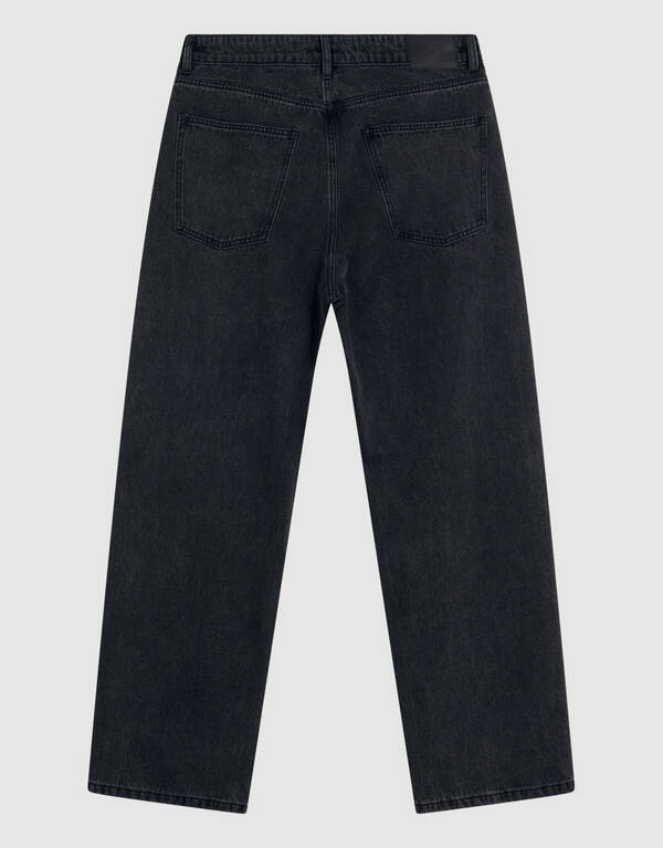 Baggy Fit Jeans Dunkelgrau L34 SHOEBY MEN