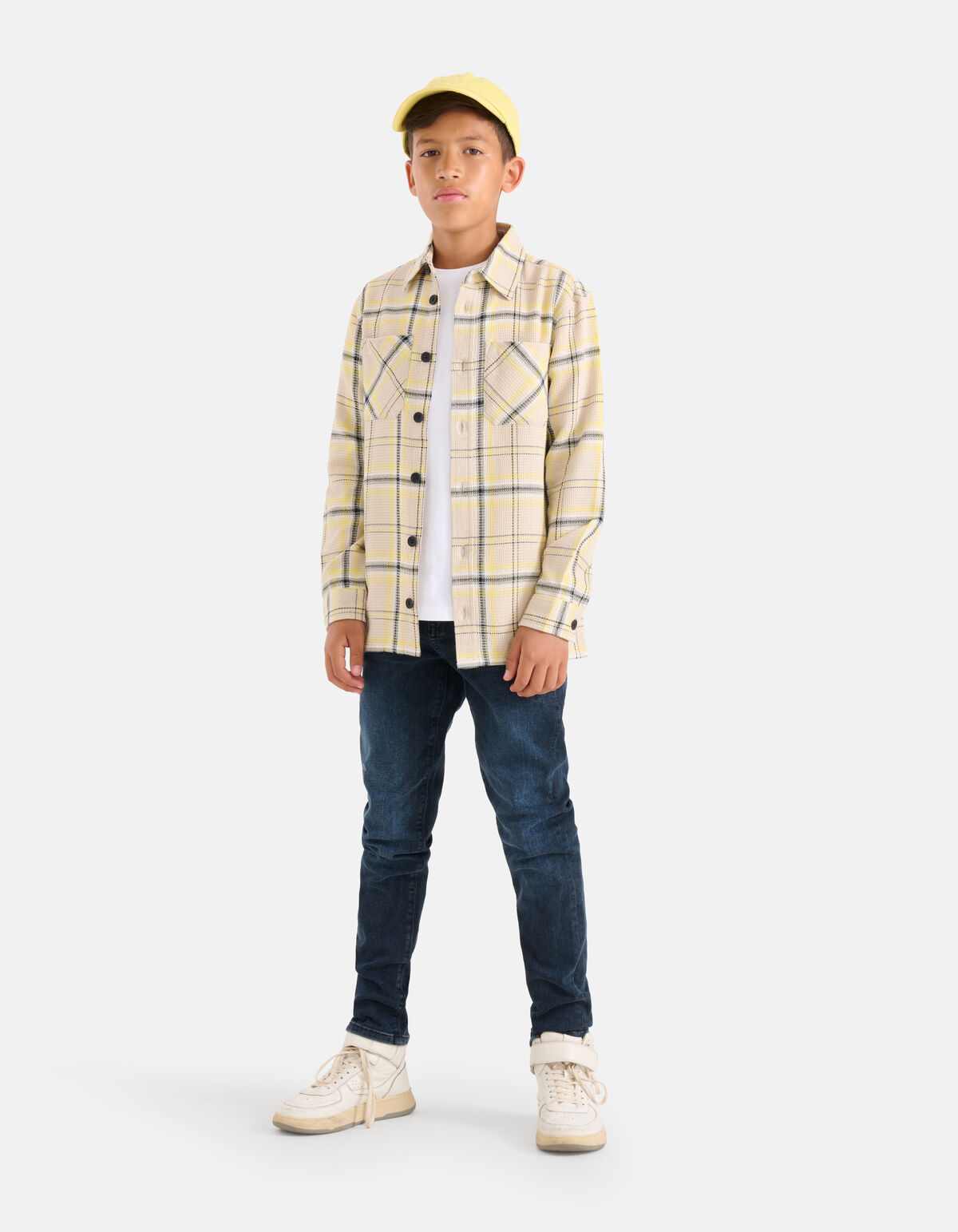 Kariertes Hemd Gelb SHOEBY BOYS