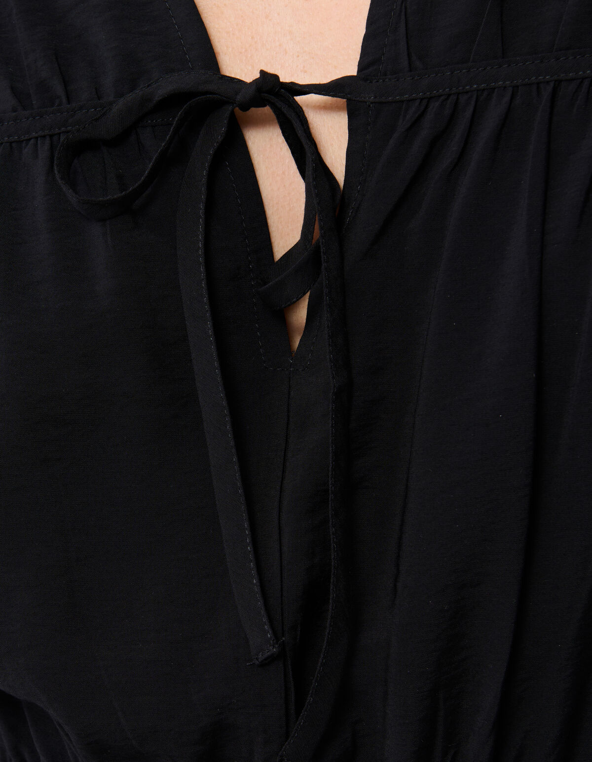 Puff Bow Mini Dress Schwarz SHOEBY WOMEN