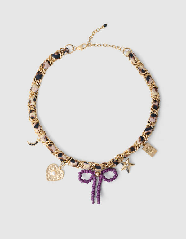 Kette mit Kettenanhänger Braun SHOEBY ACCESSOIRES