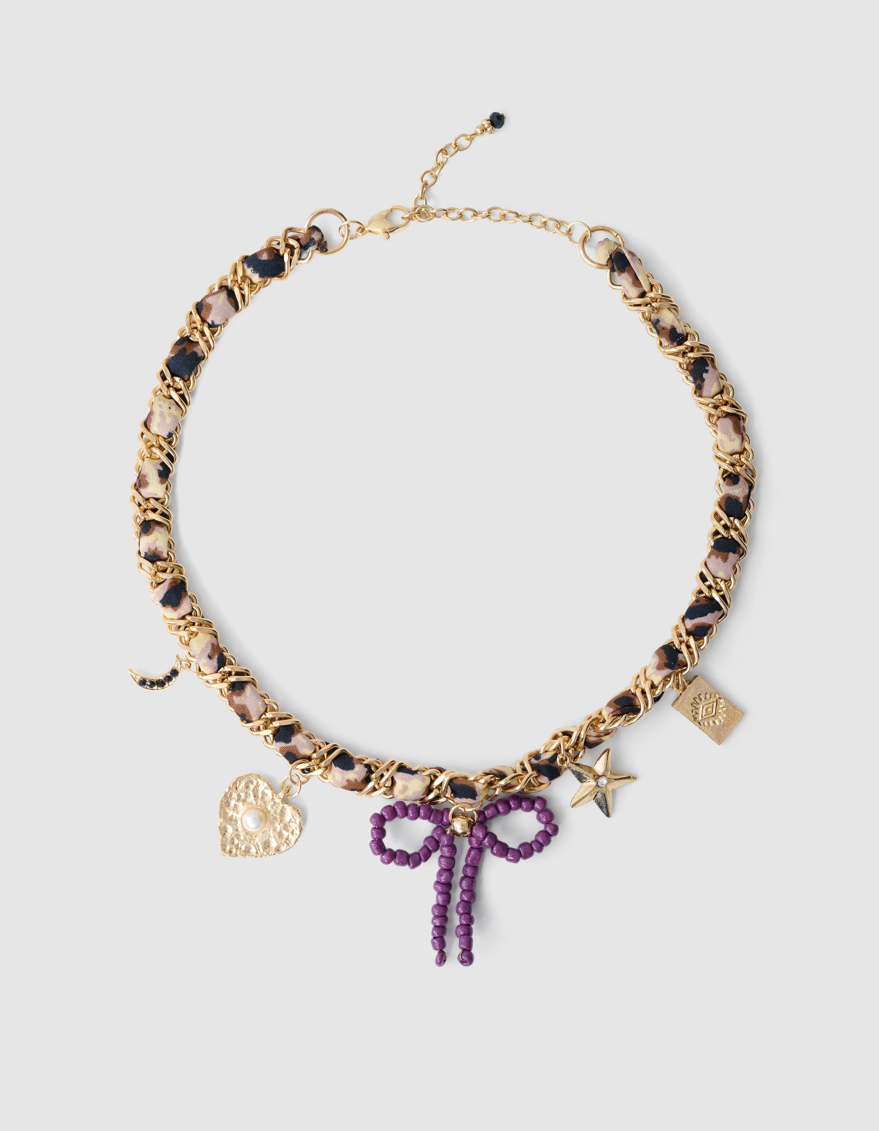 Kette mit Kettenanhänger Braun SHOEBY ACCESSOIRES