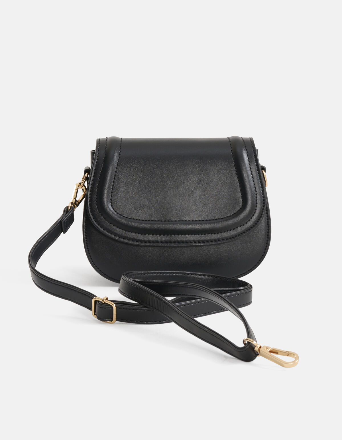 Vegan Leren Tas Zwart SHOEBY ACCESSOIRES