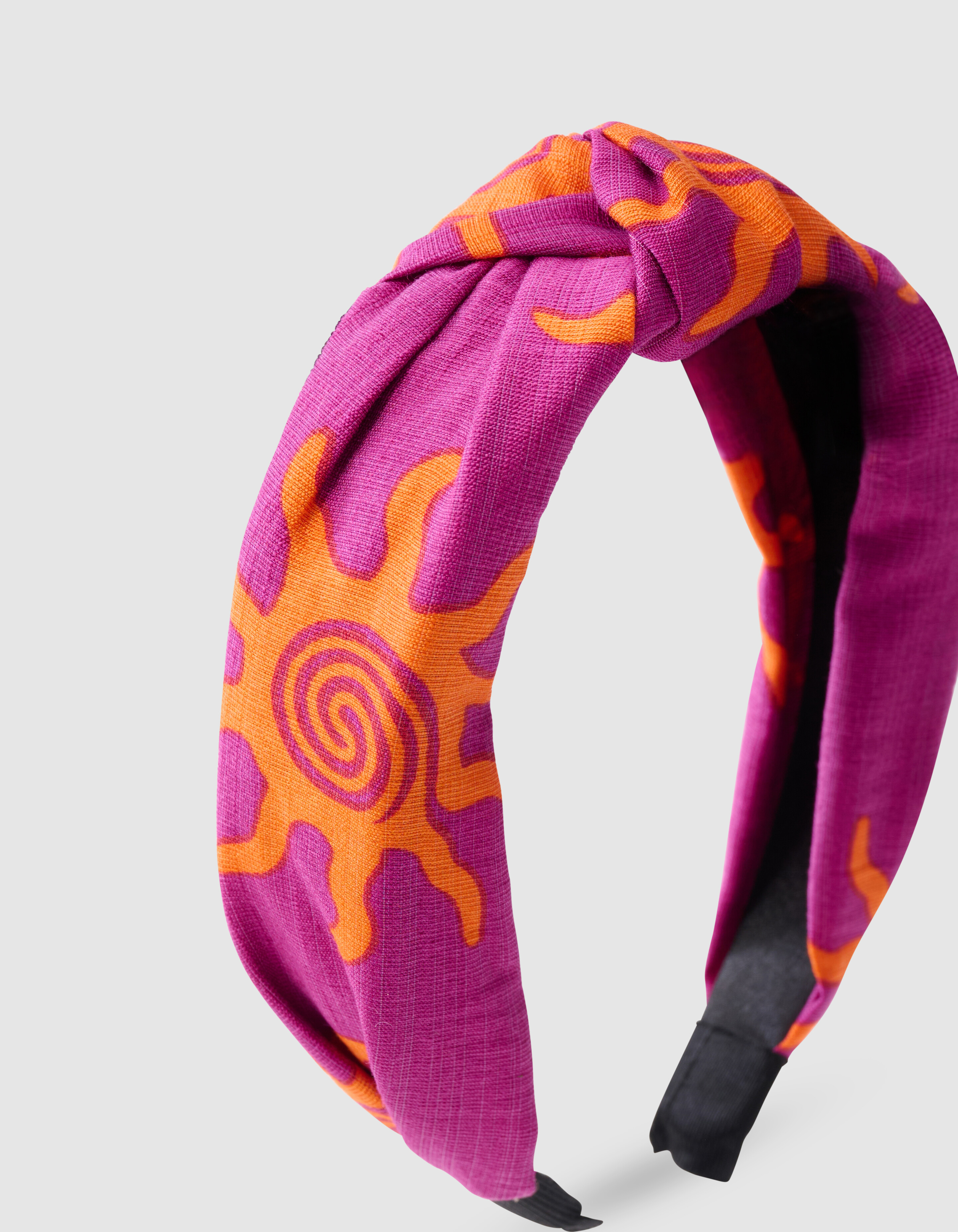 Bedrucktes Haarband Violett SHOEBY ACCESSOIRES